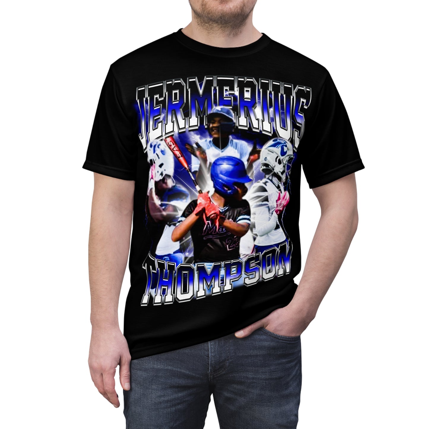 Jermerius Thompson Vintage Full Print Tee