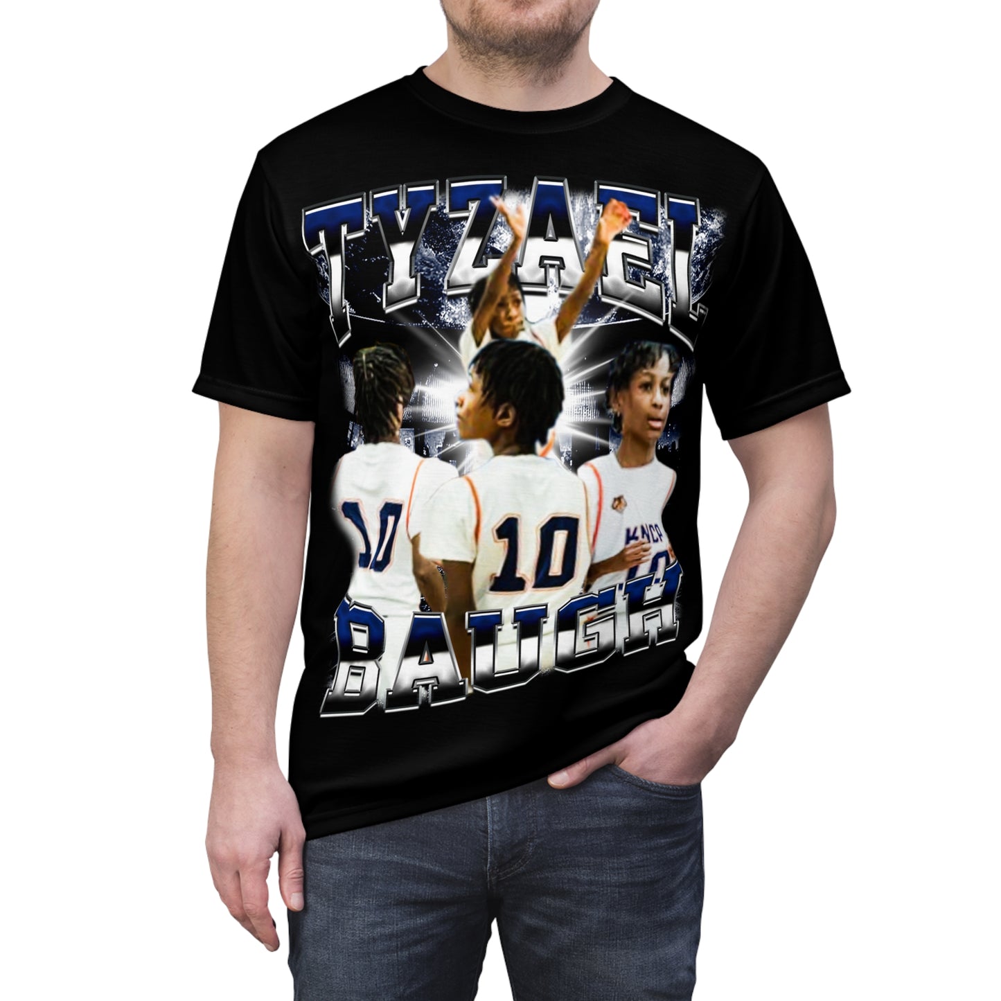 Tyzael Baugh Vintage Full Print Tee