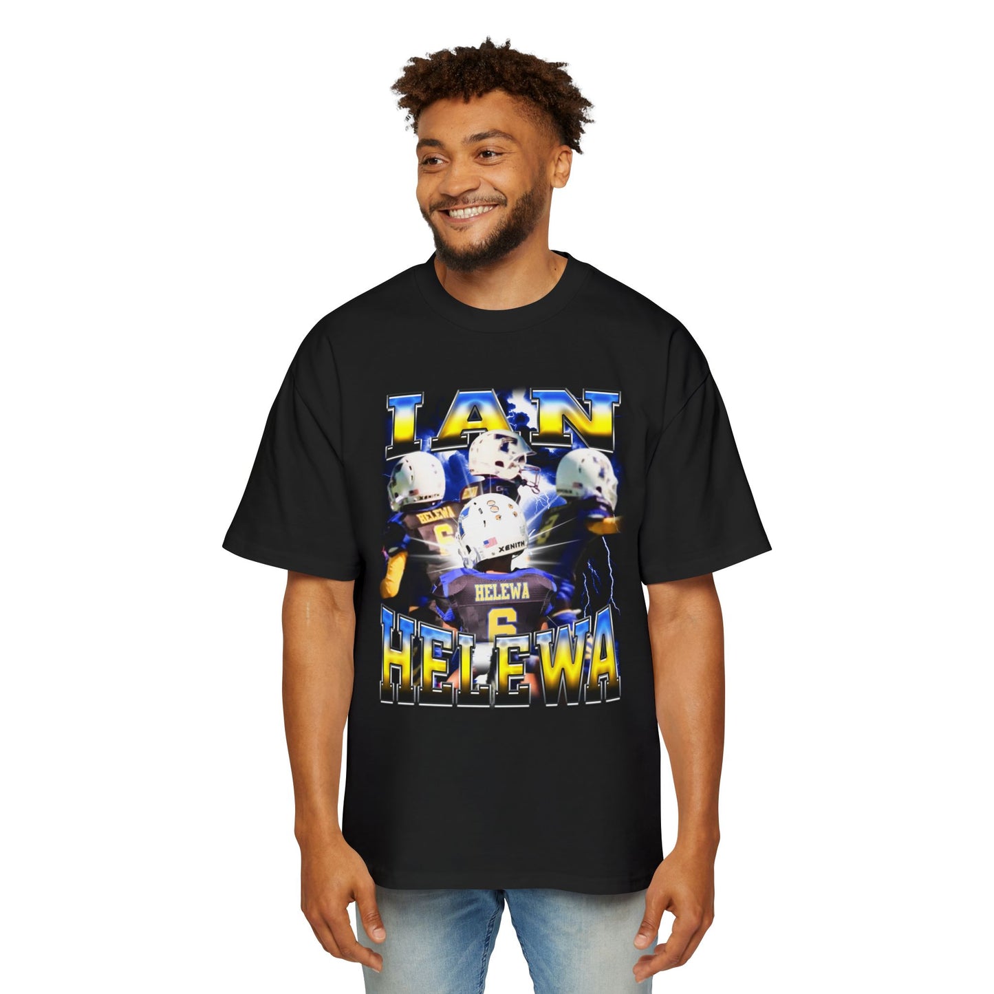 Ian Helewa Oversized Retro Tee