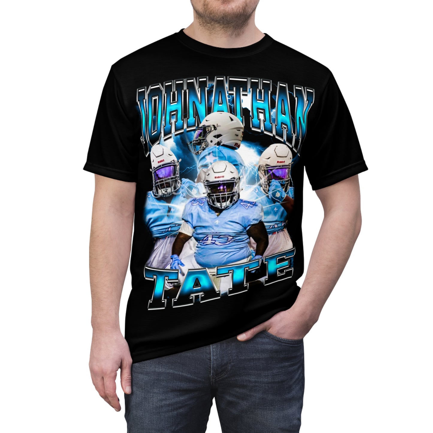 Johnathan Tate Vintage Full Print Tee