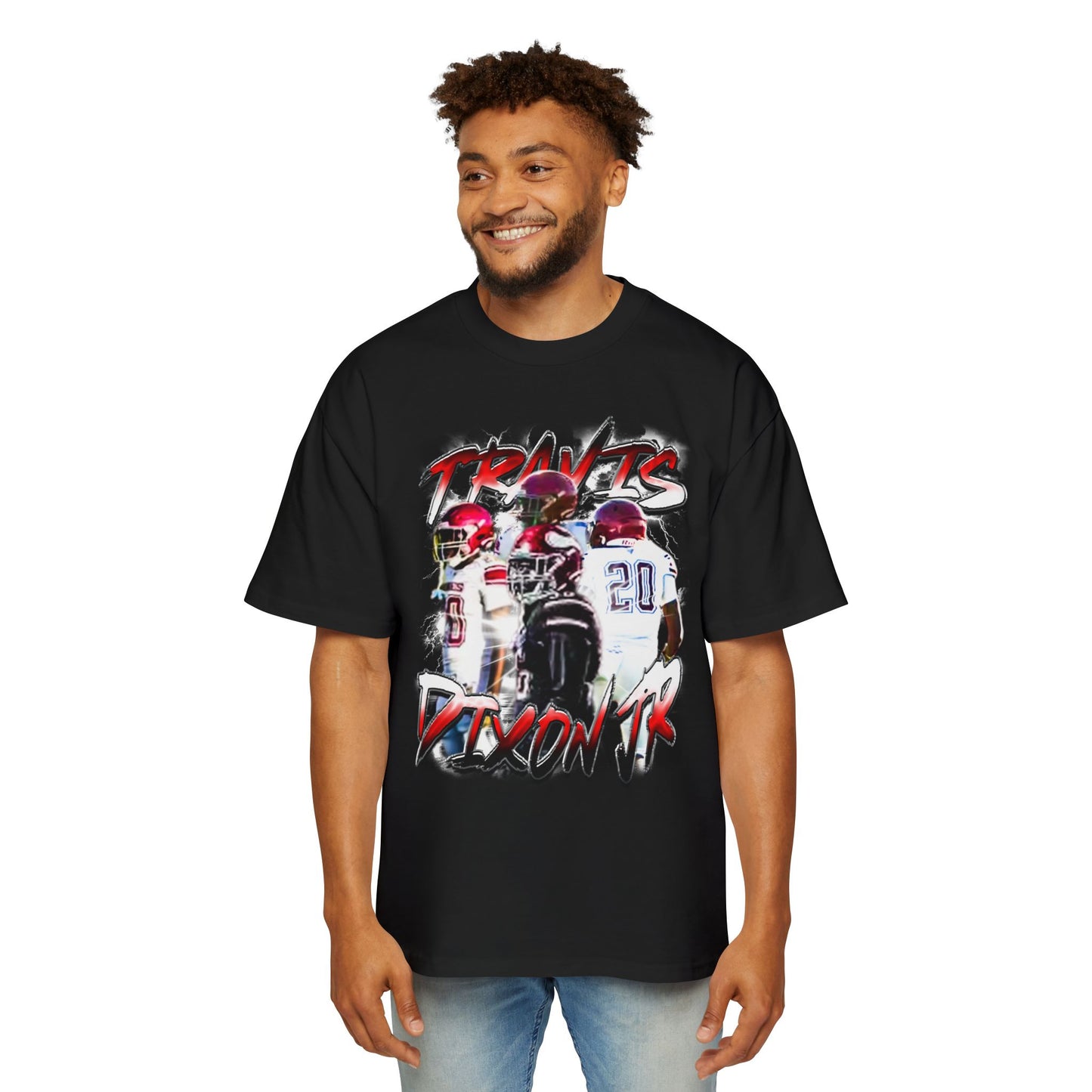 Travis Dixon Jr Oversized Retro Tee