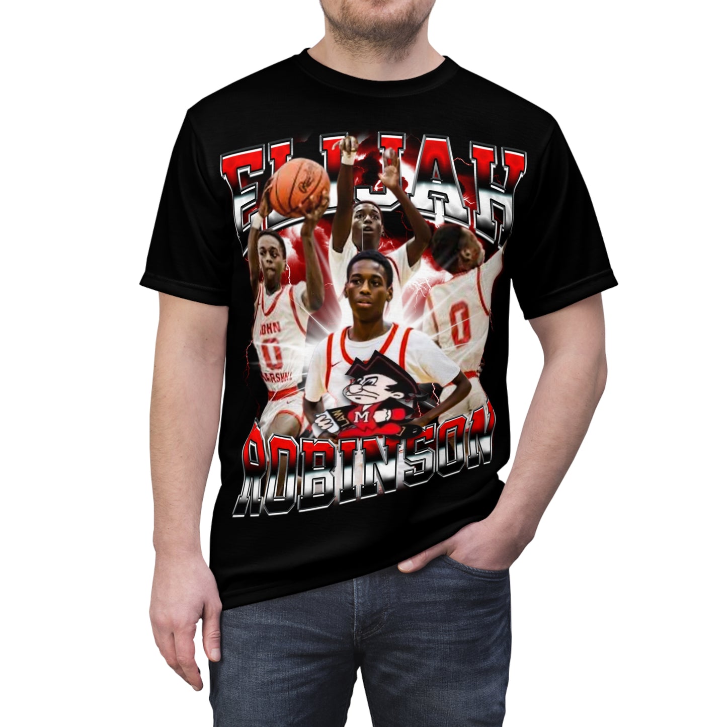 Elijah Robinson Vintage Full Print Tee