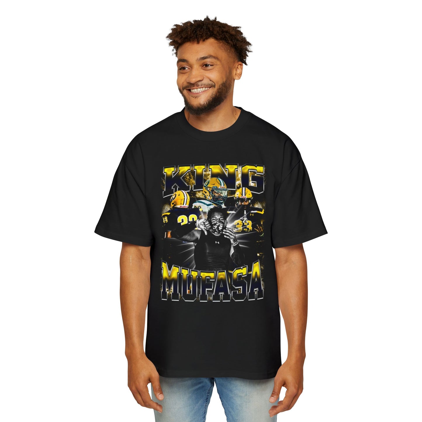 King Mufasa Oversized Retro Tee