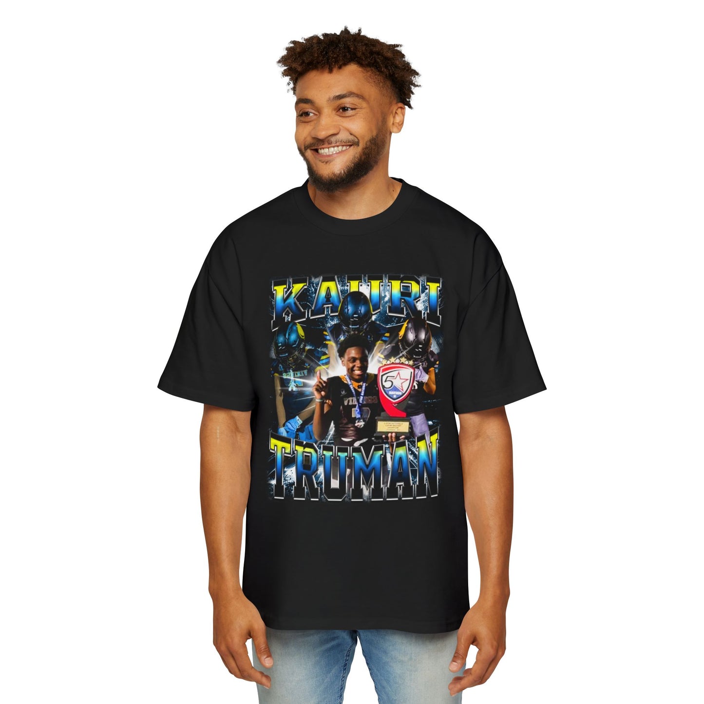 Kauri Truman Oversized Retro Tee