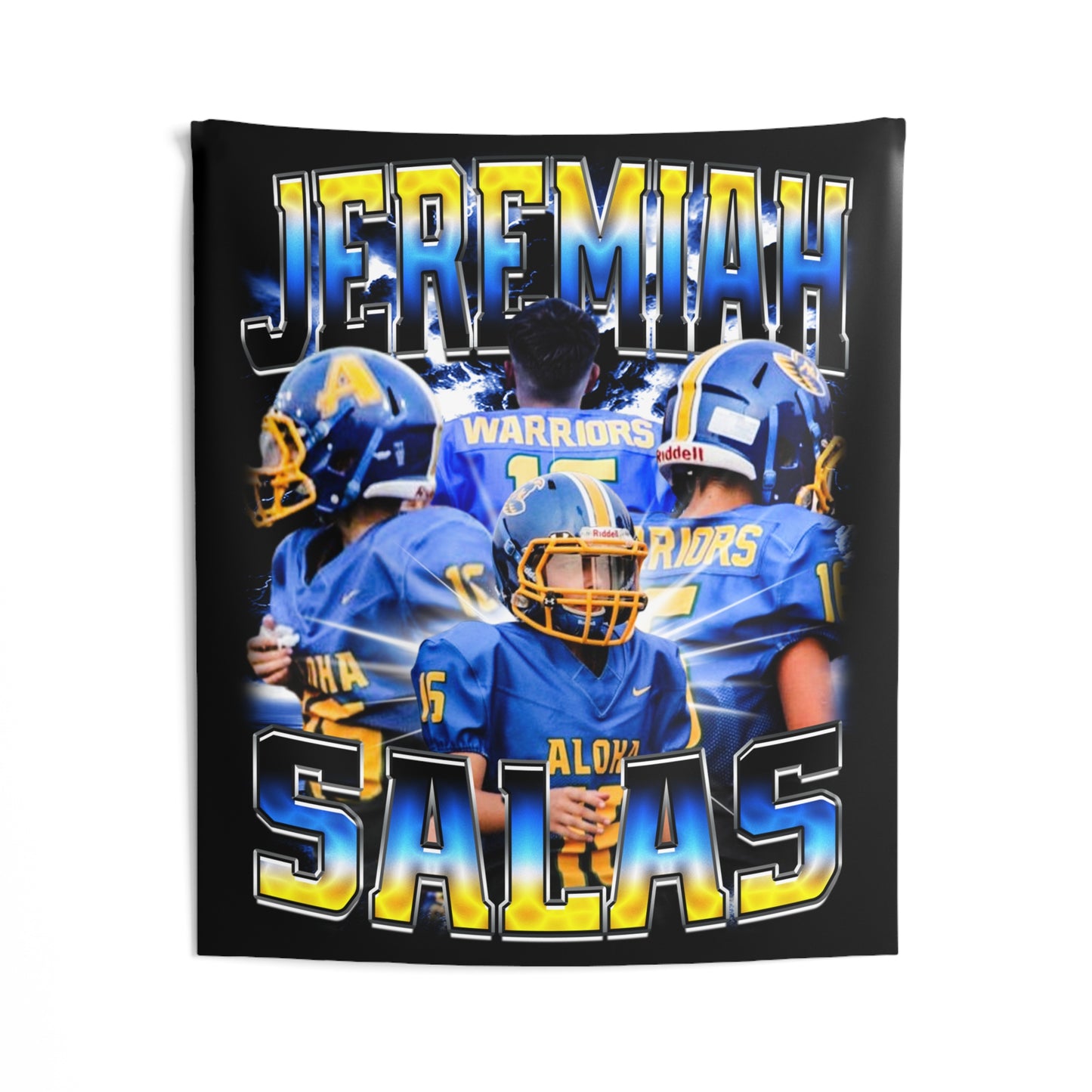 Jeremiah Salas Tapestry 50” x 60”