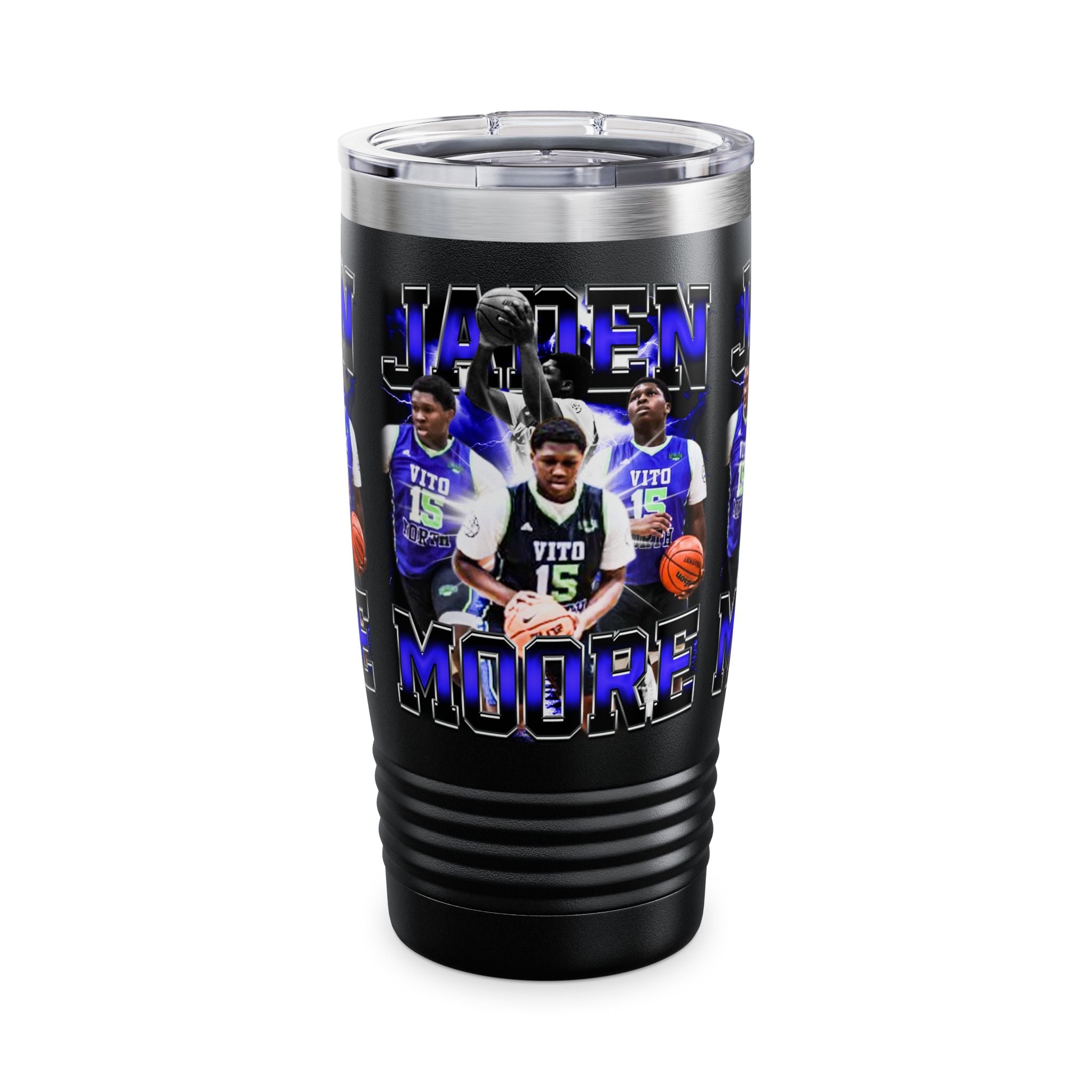 Jaden Moore Stainless Steal Tumbler Hometown Hero