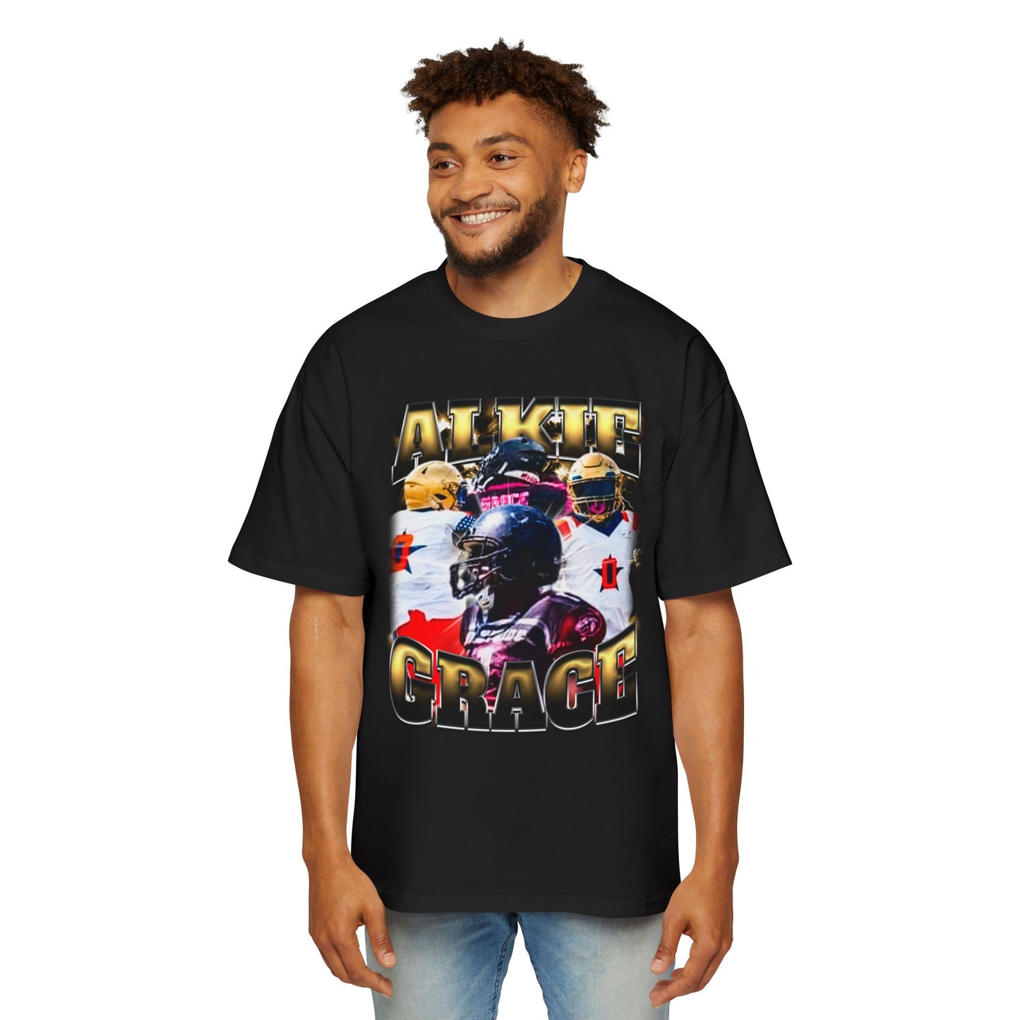 Alkie Grace Oversized Retro Tee