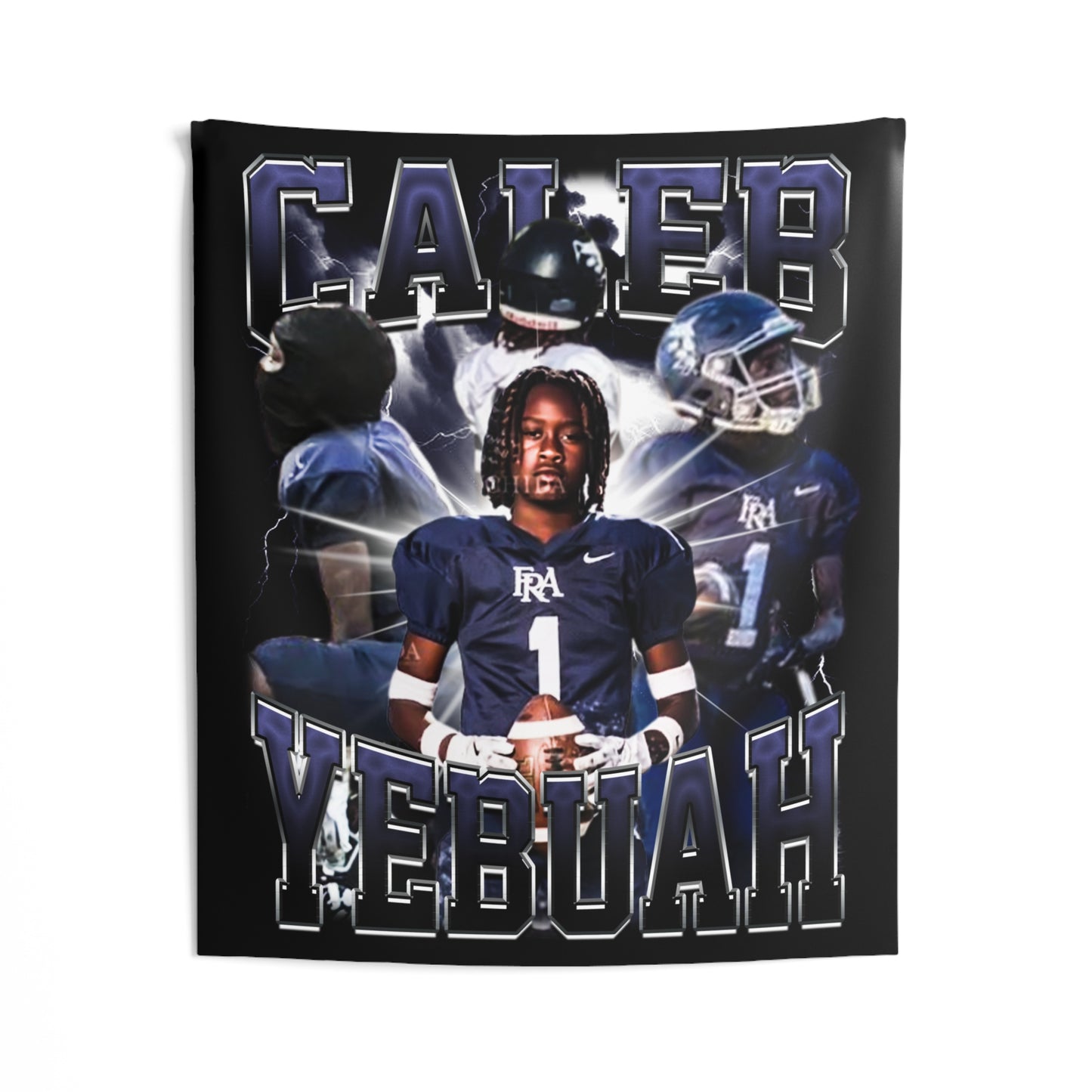 Caleb Yebuah Tapestry 50” x 60”