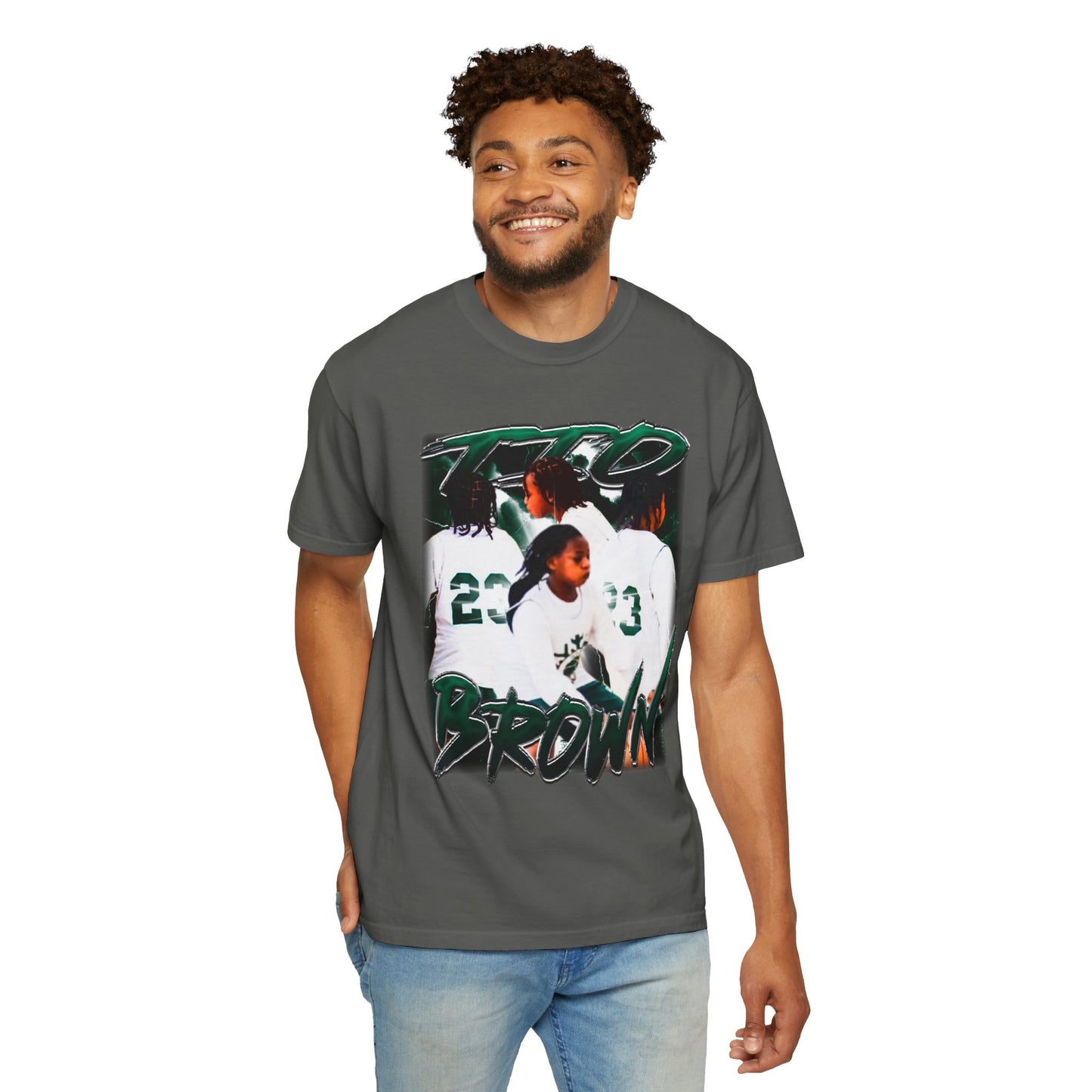 Tio Brown Heavyweight Premium Tee