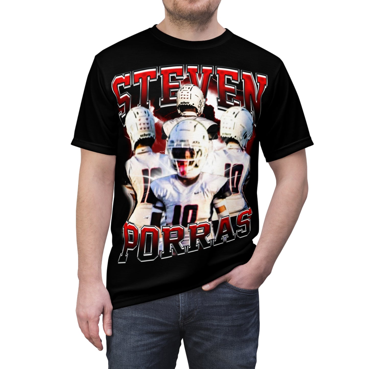 Steven Porras Vintage Full Print Tee