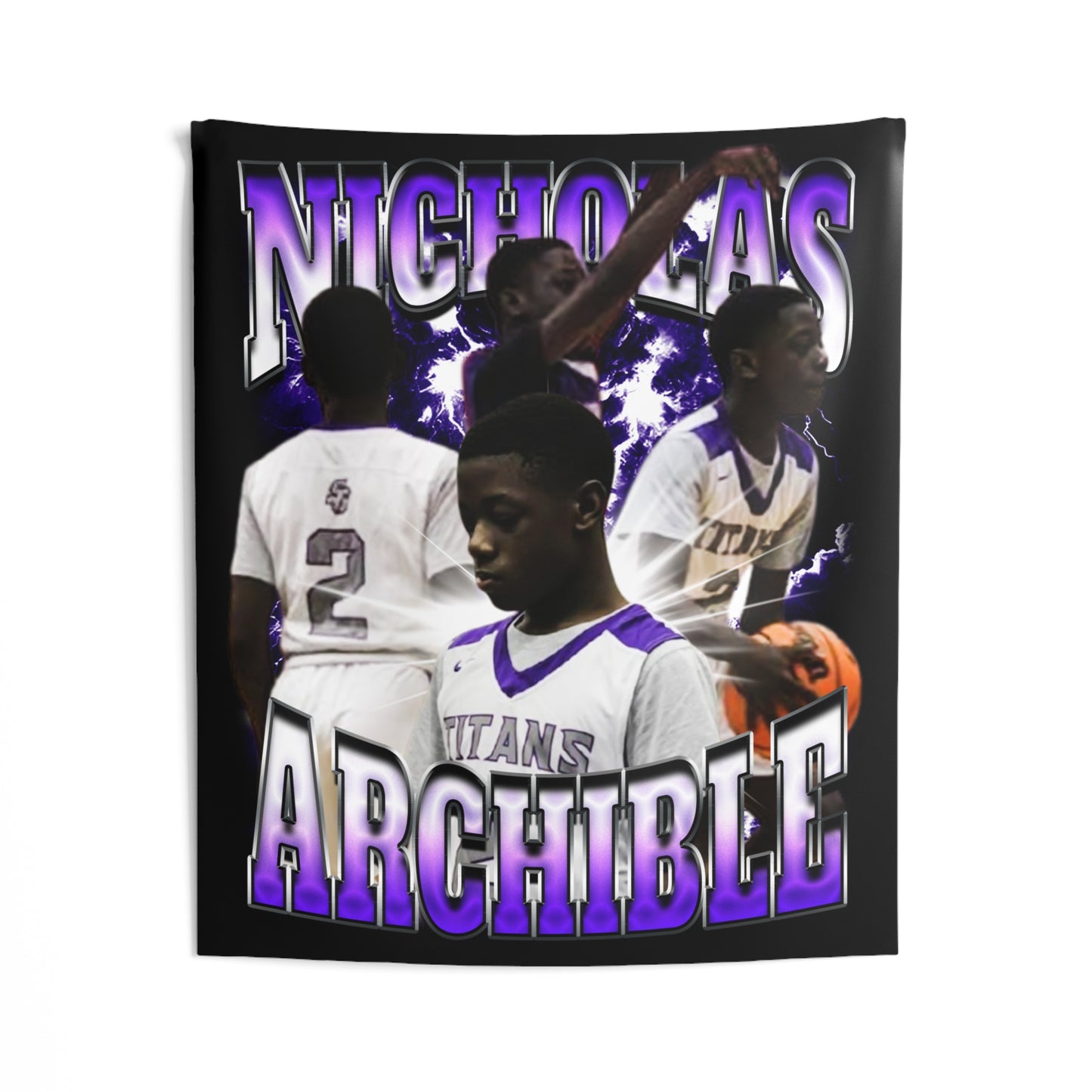 Nicholas Archible Tapestry 50” x 60”