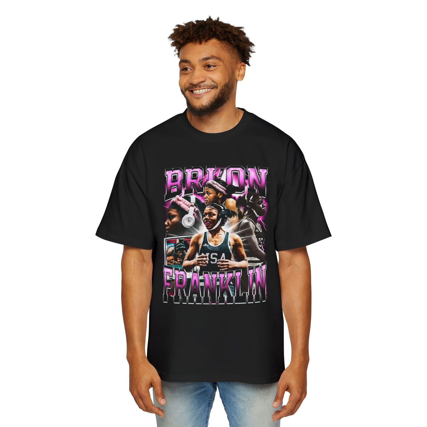 Bri'on Franklin Oversized Retro Tee
