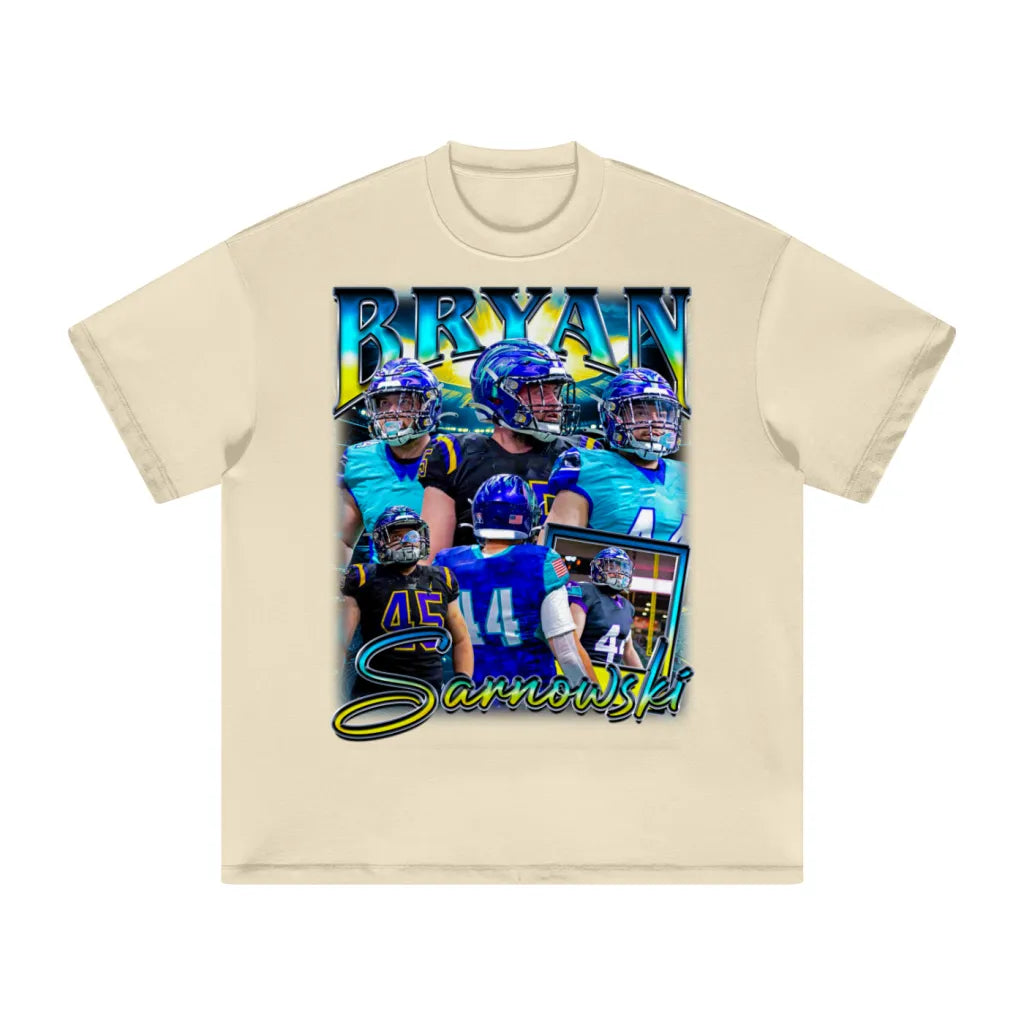 Bryan Sarnowski Heavyweight Oversized T-shirt