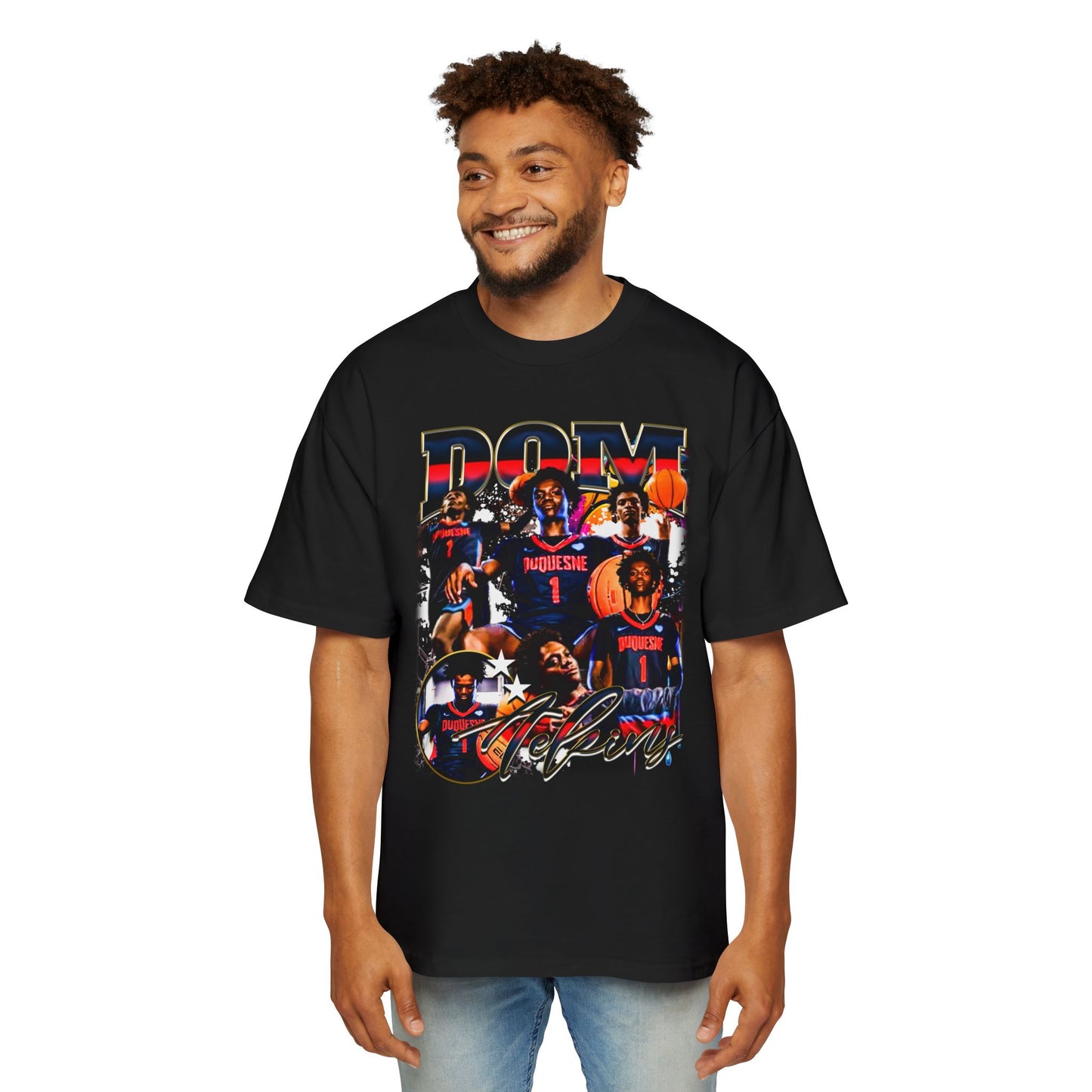Dom Aekins Oversized Retro Tee