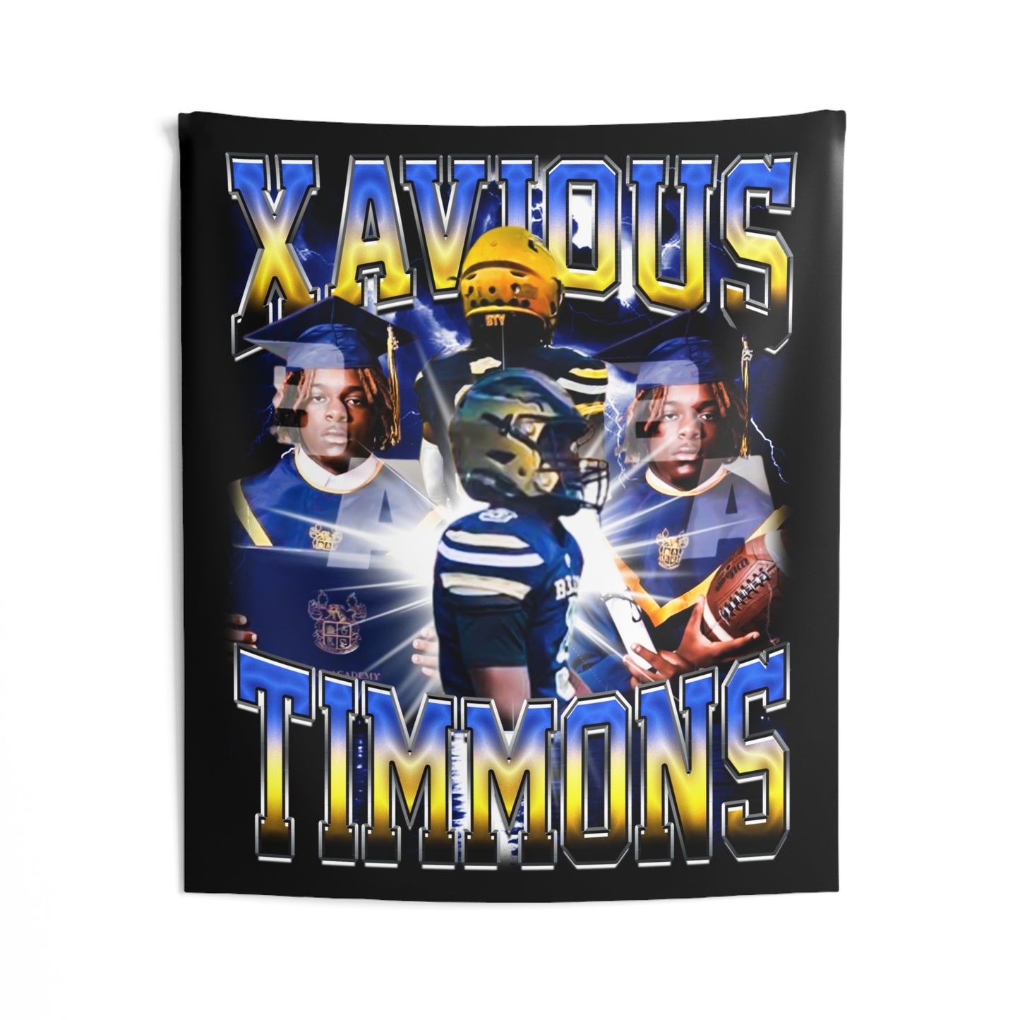 Xavious Timmons Tapestry 50” x 60”