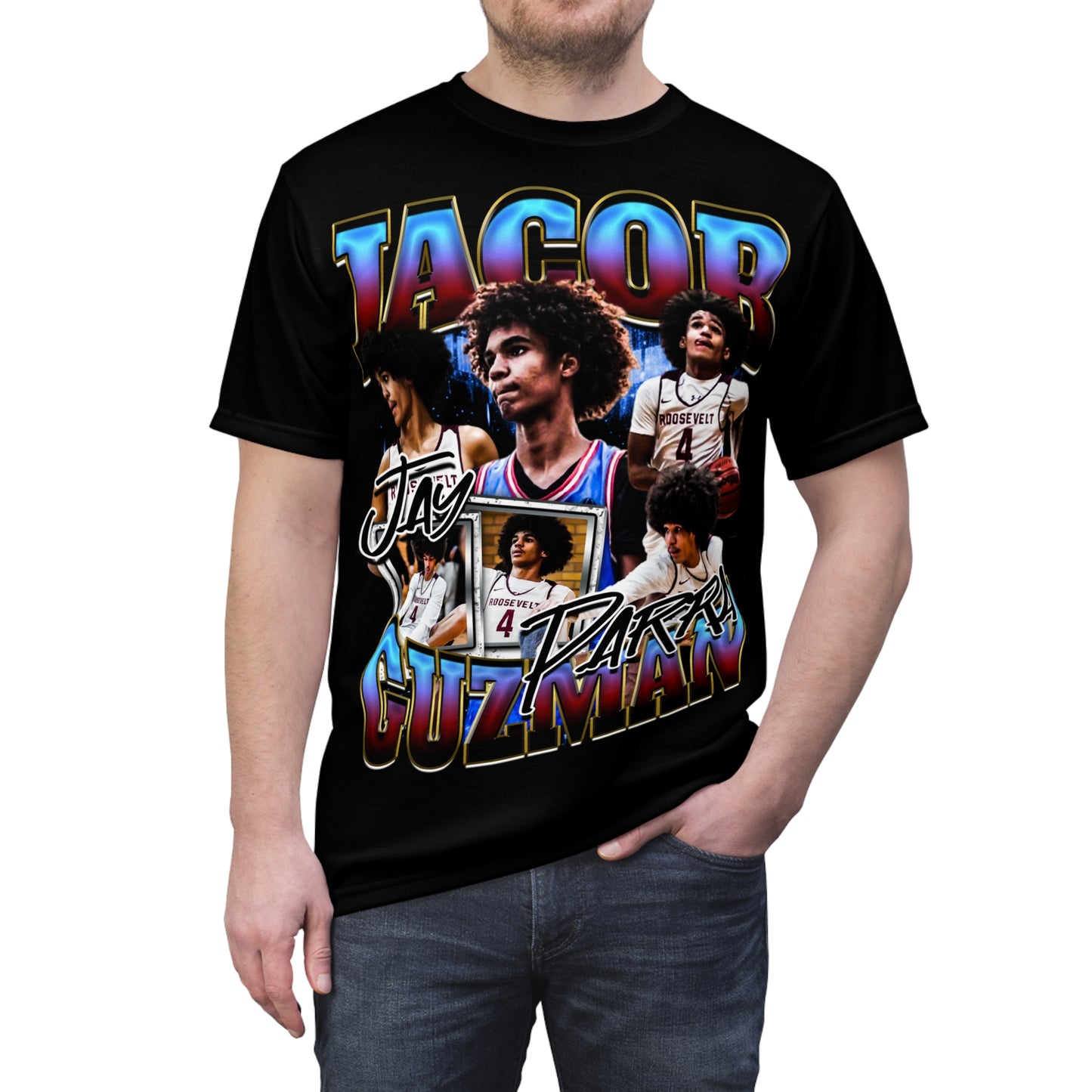 Jacob Parra Guzman Vintage Full Print Tee