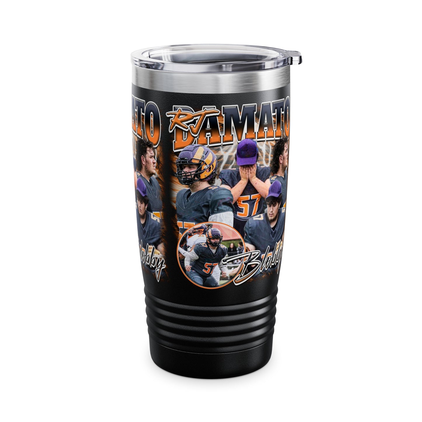 RJ Damato Stainless Steal Tumbler