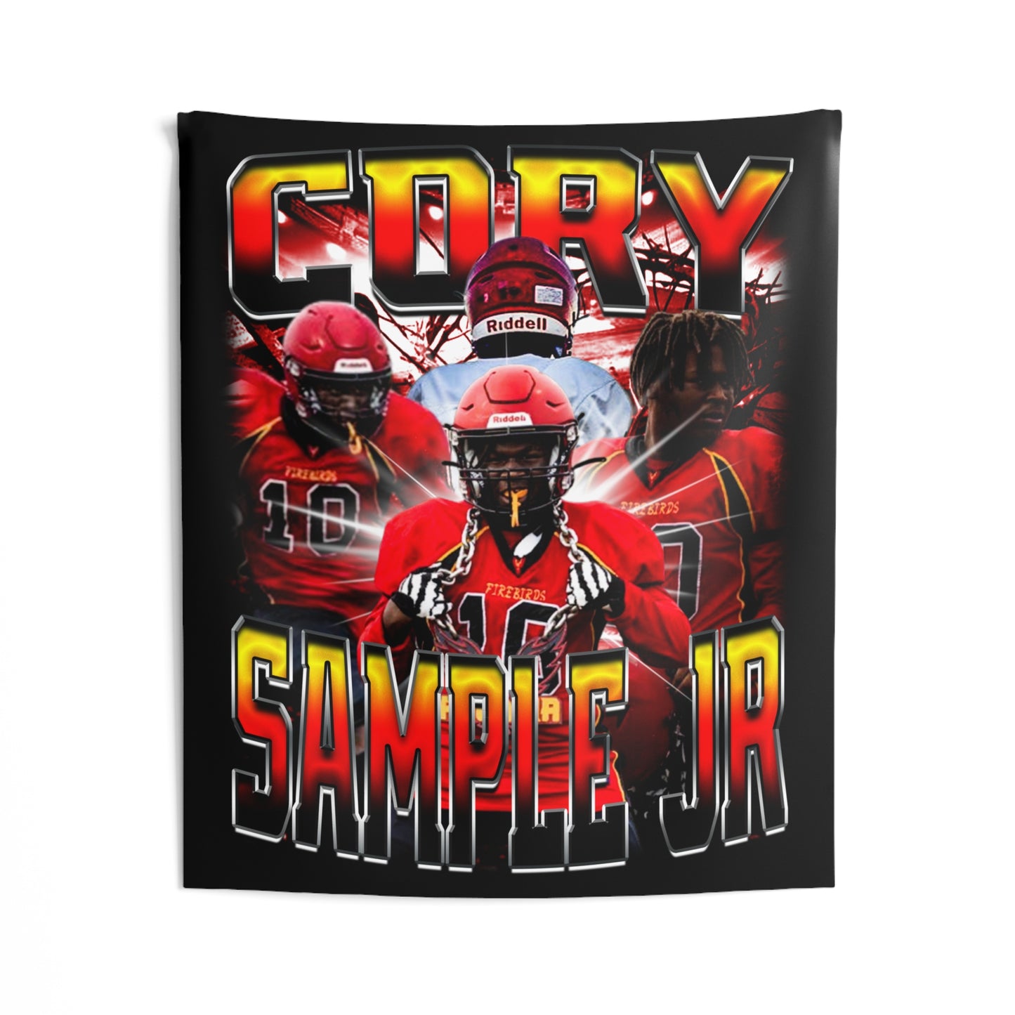 Cory Sample Jr Tapestry 50” x 60”
