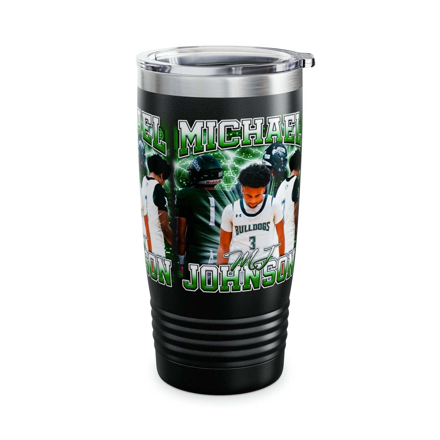 Michael Johnson Stainless Steel Tumbler