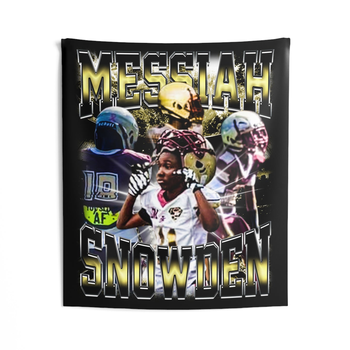 Messiah Snowden Tapestry 50” x 60”