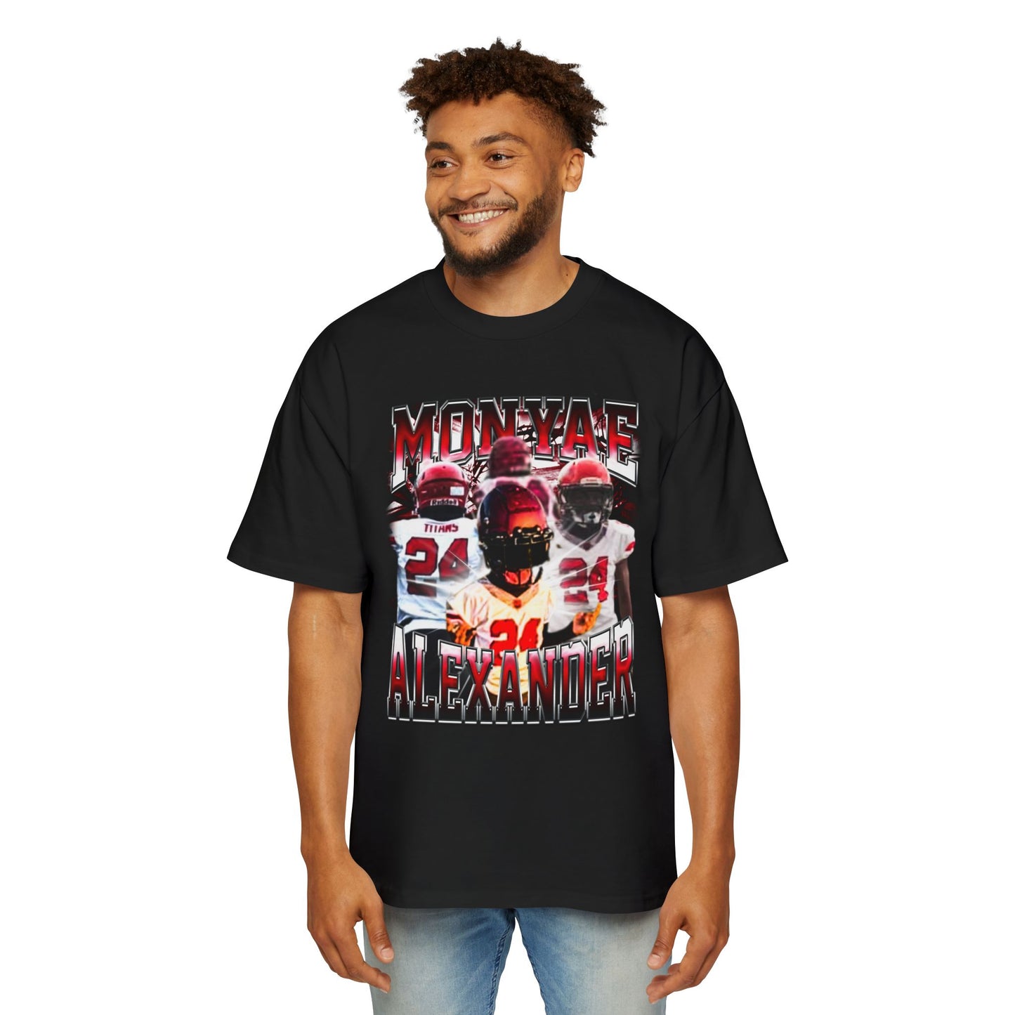 Monyae Alexander Oversized Retro Tee
