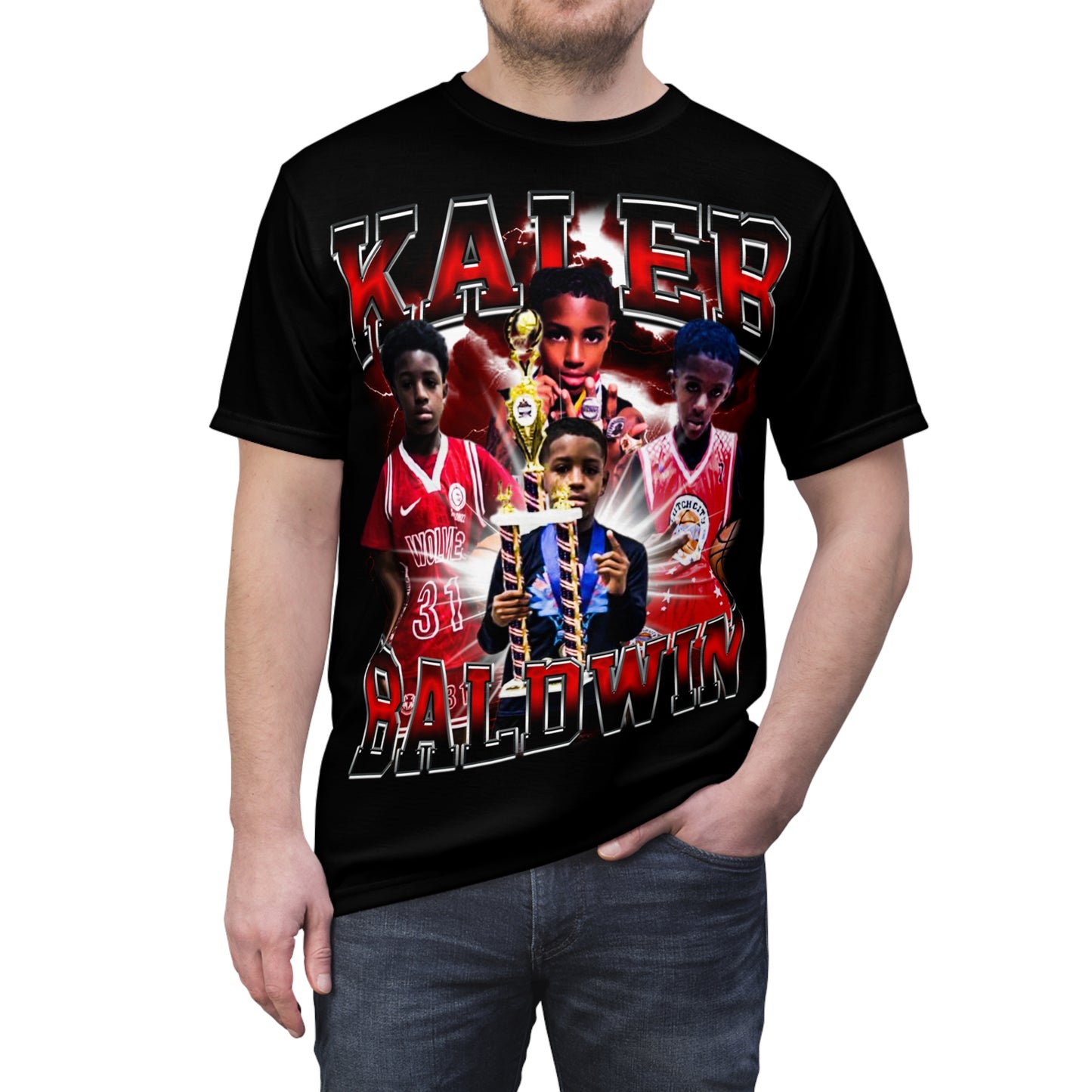 Kaleb Baldwin Vintage Full Print Tee