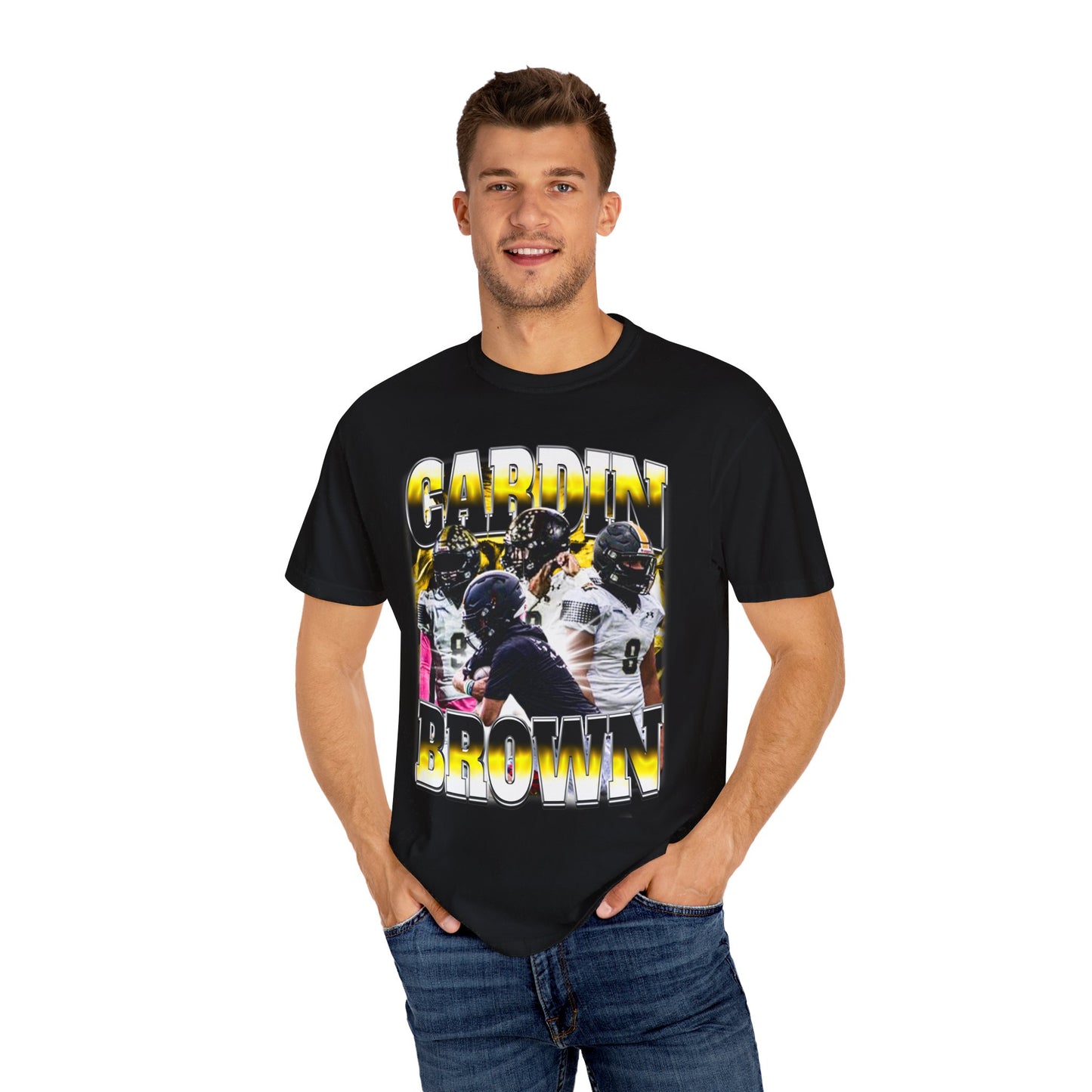 Cardin Brown Heavy Cotton Tee