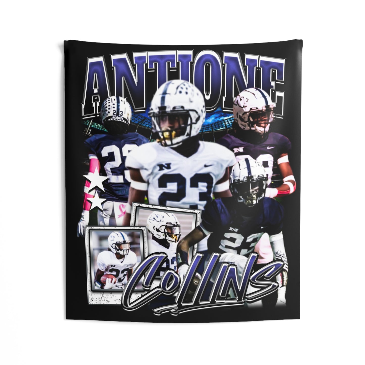 Antione Collins Tapestry 50” x 60”