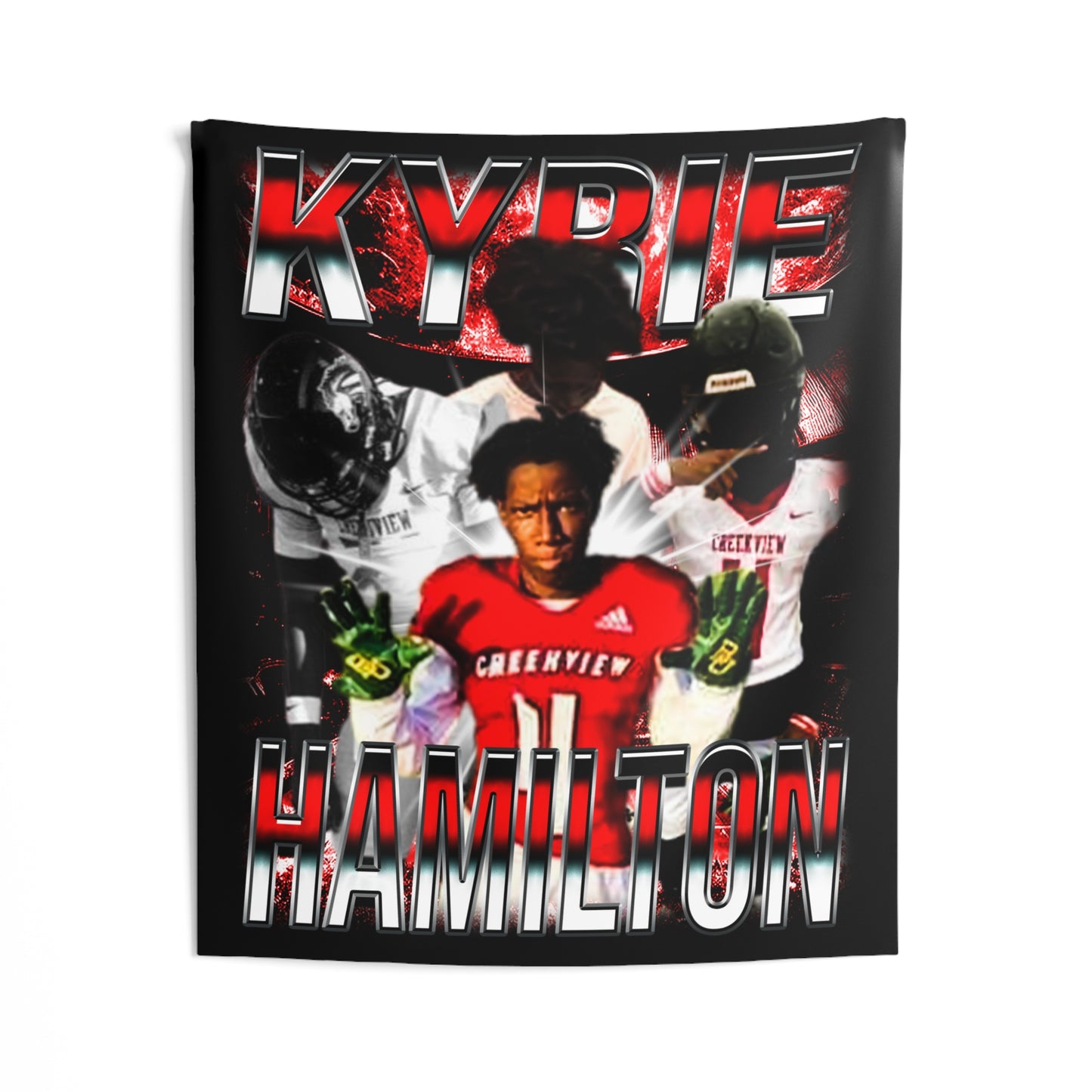Kyrie Hamilton Tapestry 50” x 60”