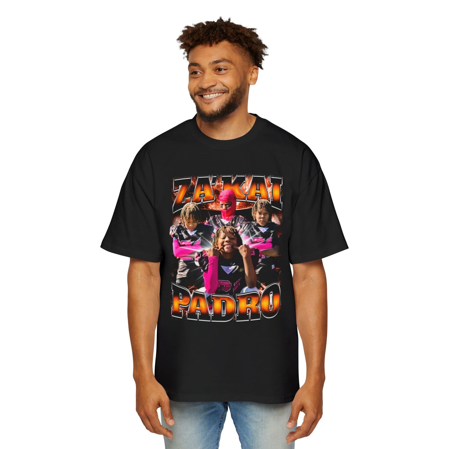 Za’kai Padro Oversized Retro Tee