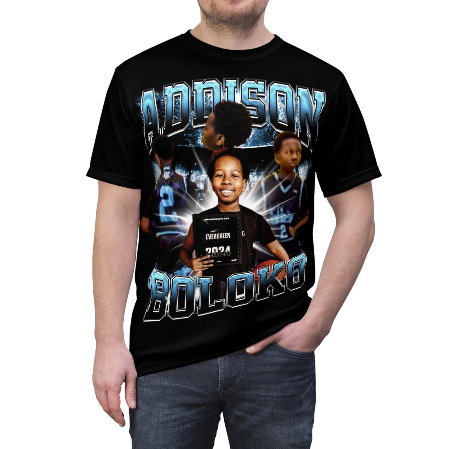 Addison Boloko Vintage Full Print Tee