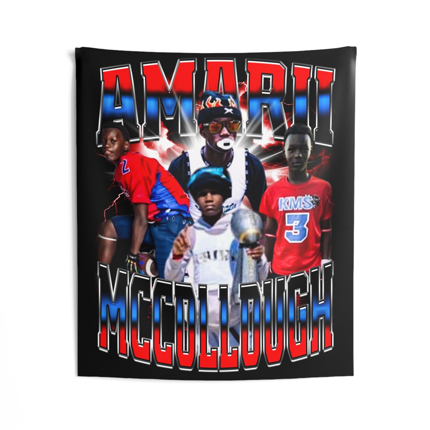 Amarii Mccollough Tapestry 50” x 60”