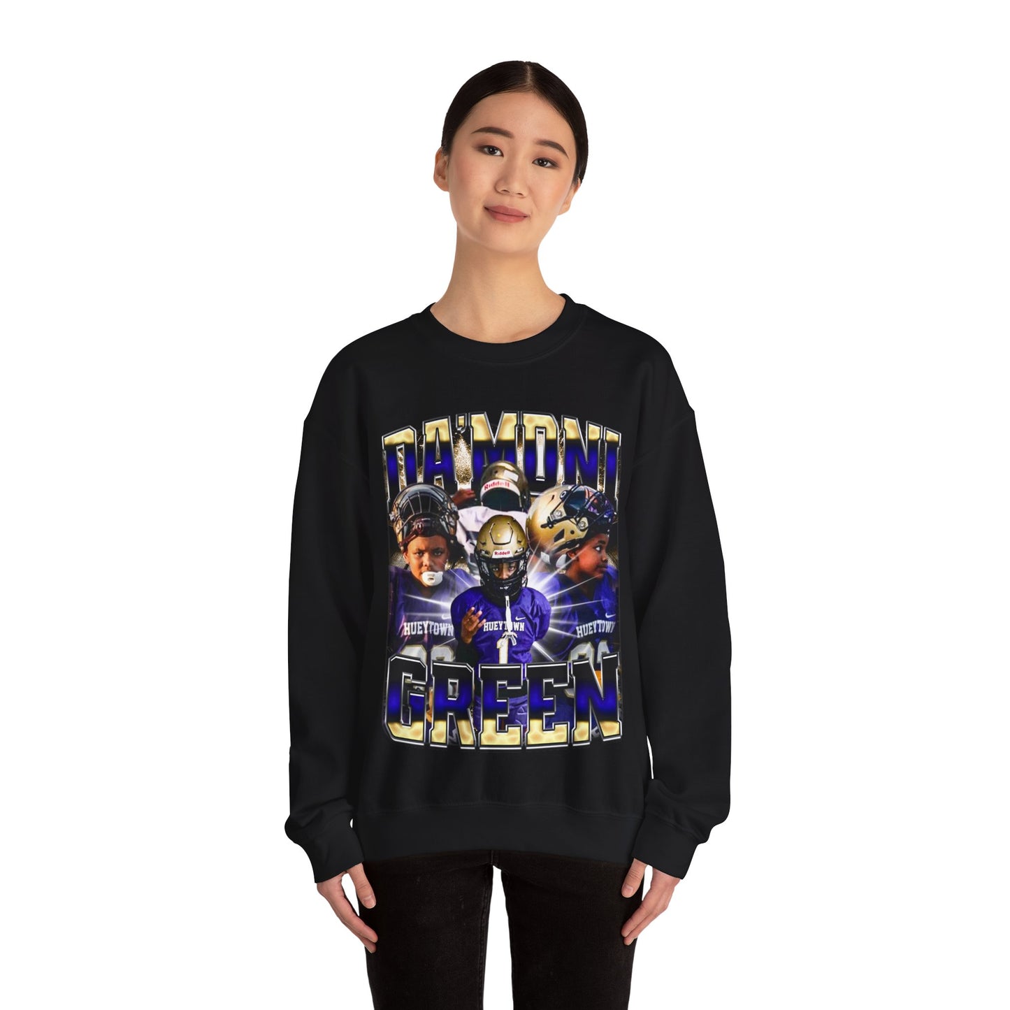 Da'moni Green Crewneck Sweatshirt