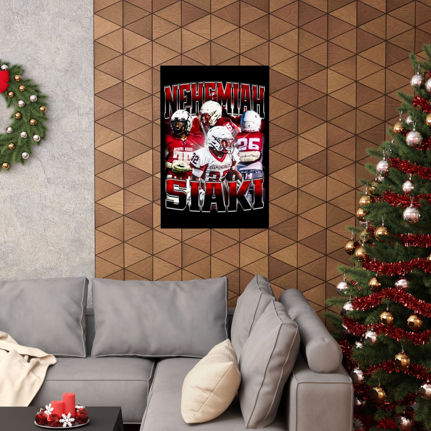 Nehemiah Siaki Poster 24" x 36"