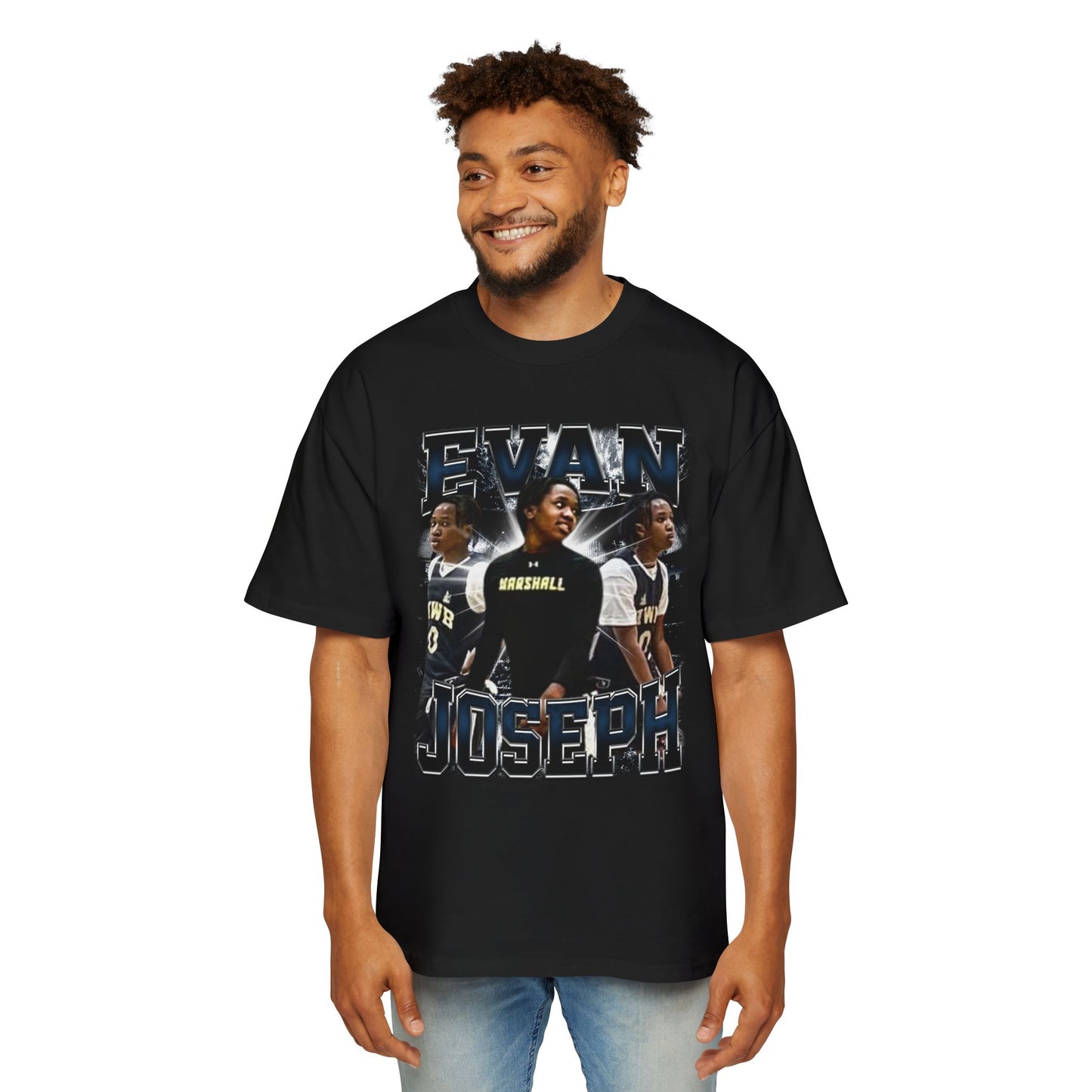 Evan Joseph Oversized Retro Tee