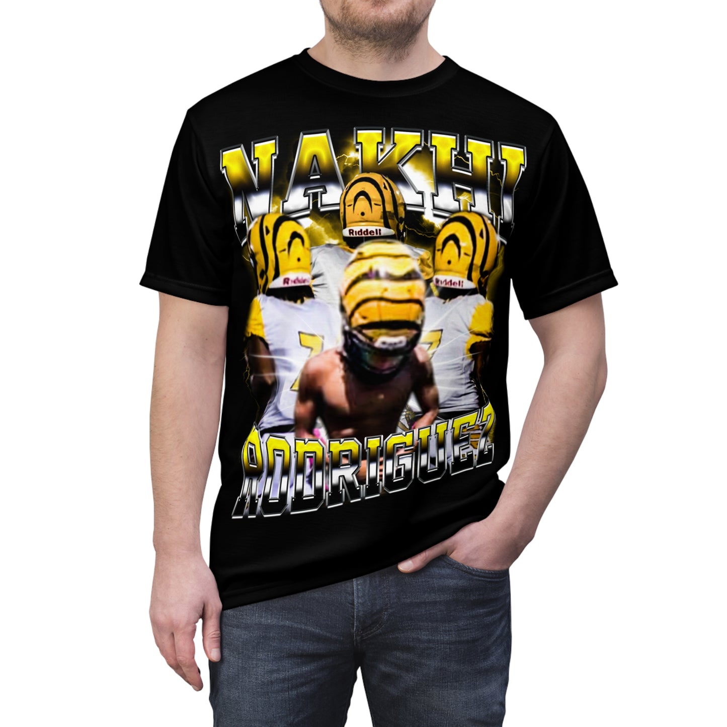 Nakhi Rodriguez Vintage Full Print Tee