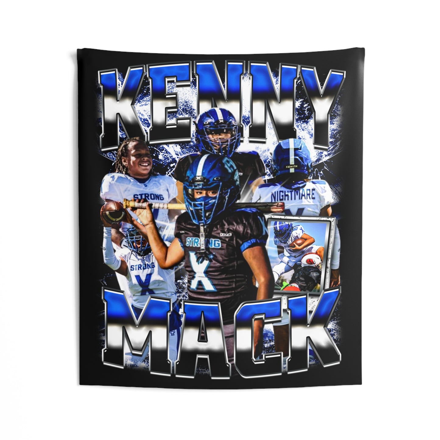 Kenny Mack Tapestry 50” x 60”