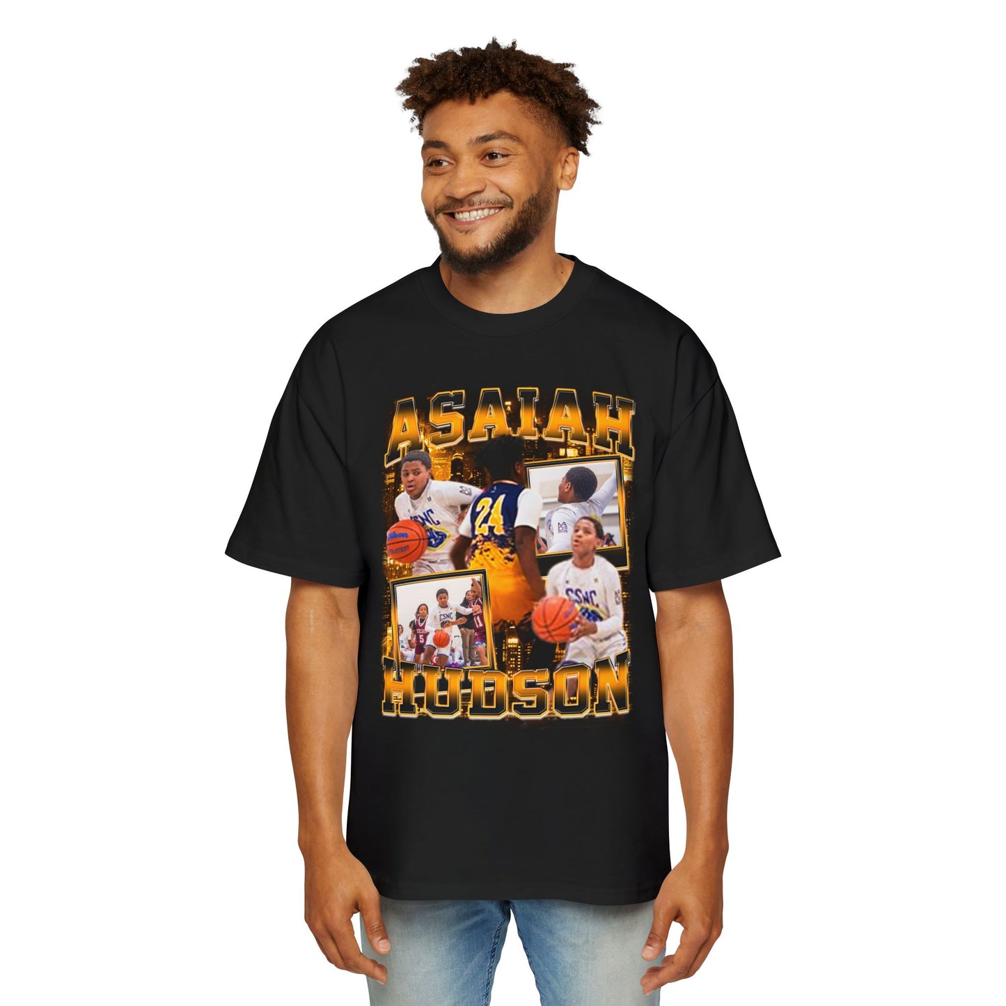 Asaiah Hudson Oversized Retro Tee