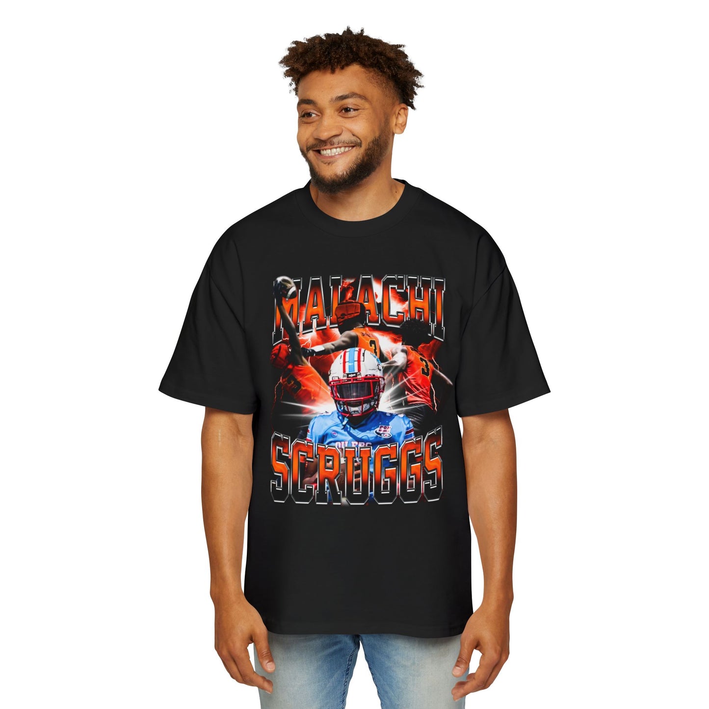 Malachi Scruggs Oversized Retro Tee