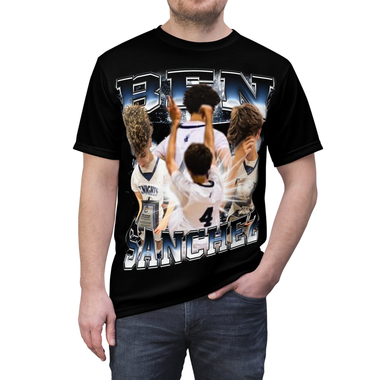Ben Sanchez Vintage Full Print Tee