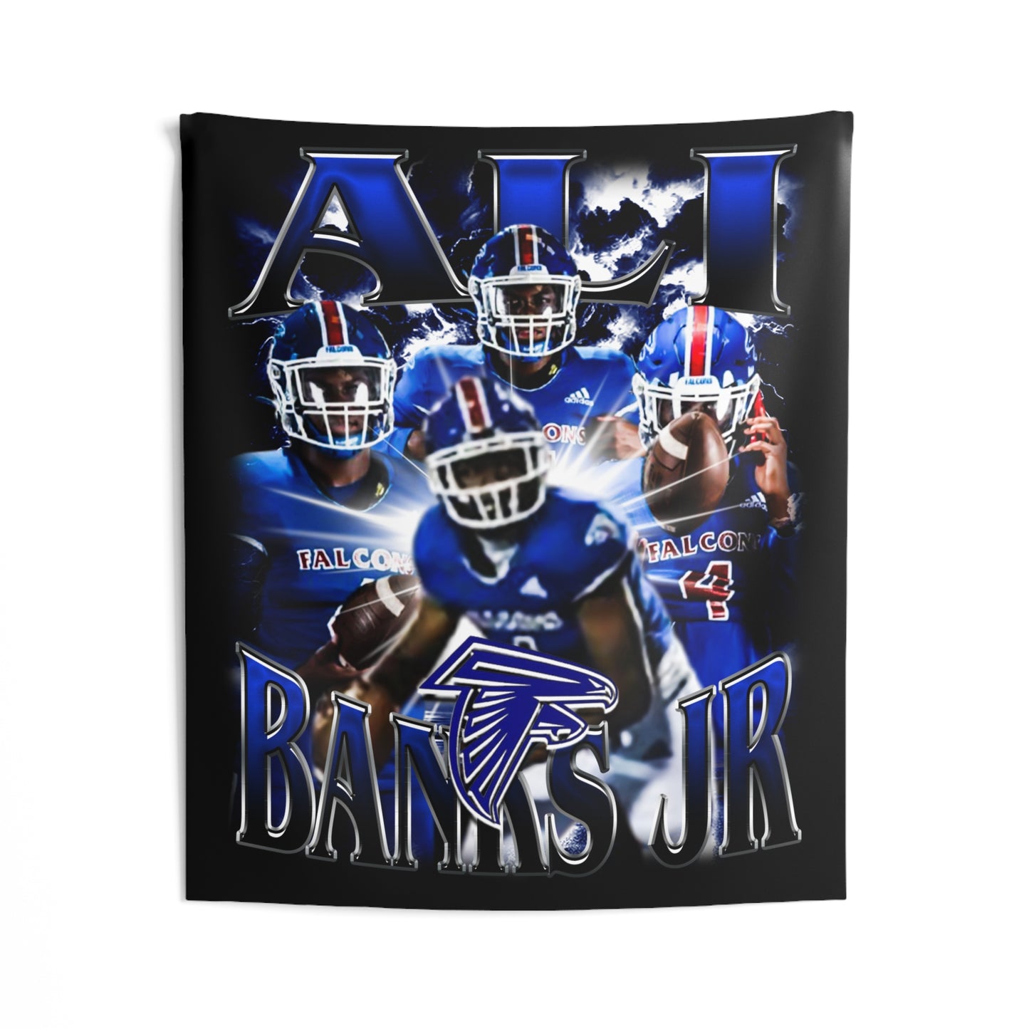 Ali Banks Jr Tapestry 50” x 60”