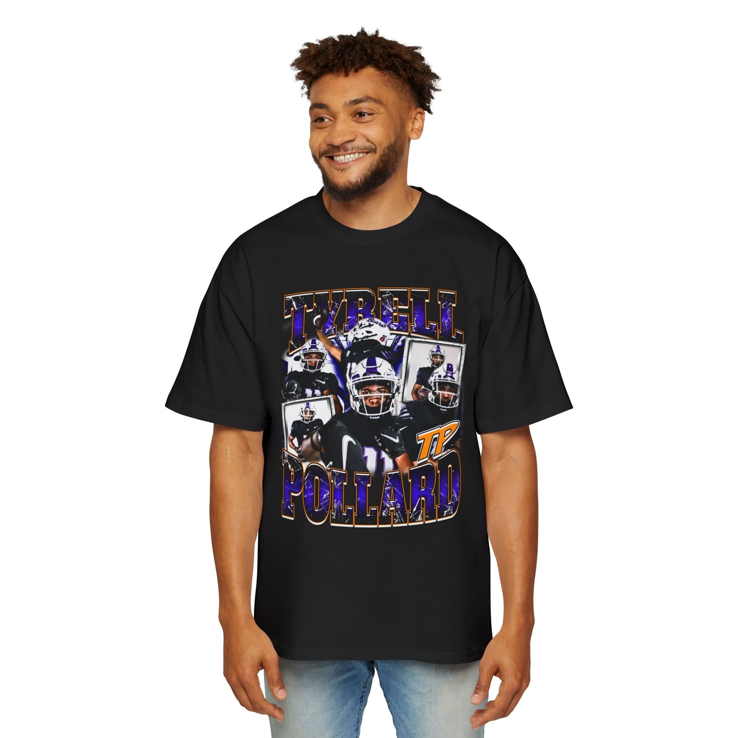 Tyrell Pollard Oversized Retro Tee