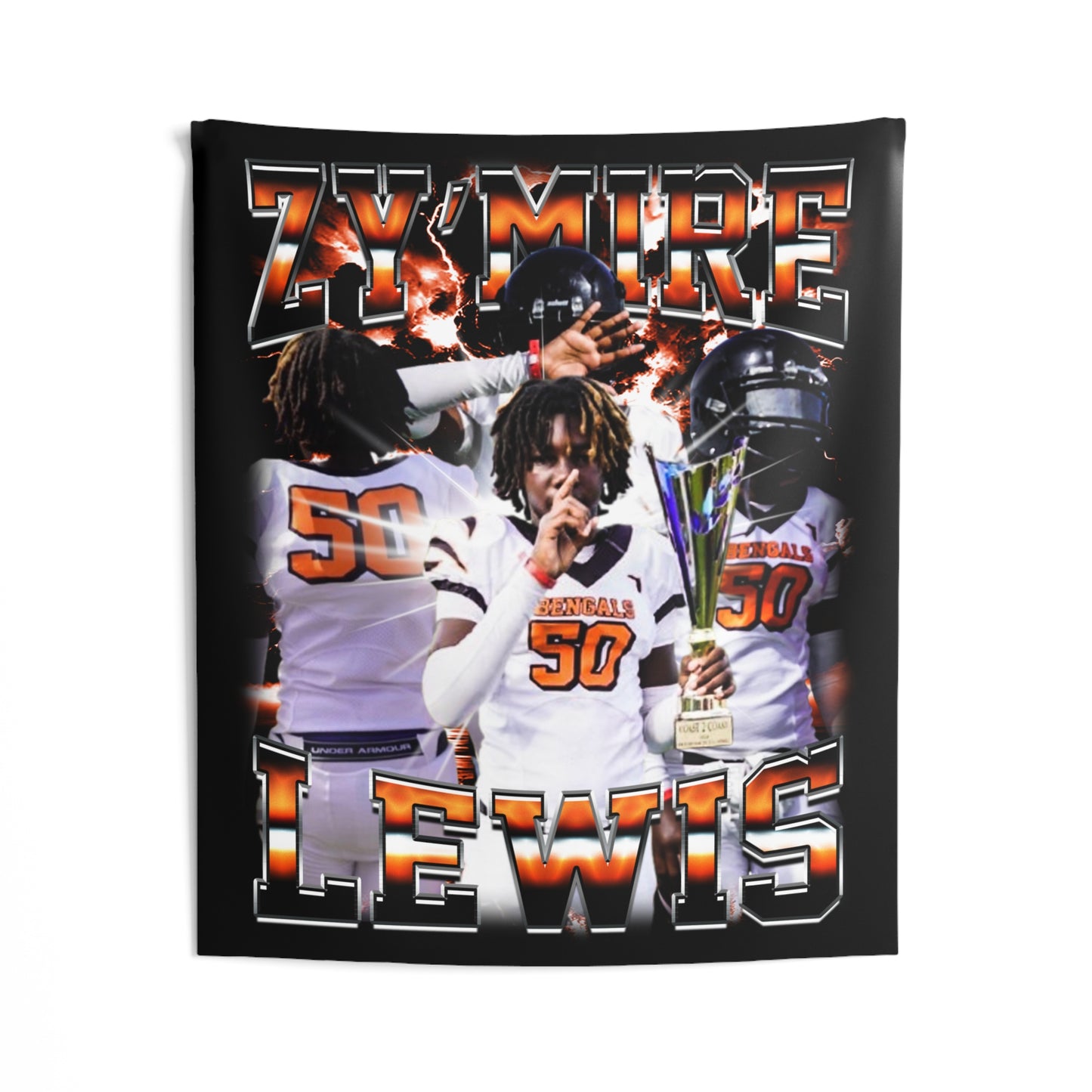 Zy'mire Lewis Tapestry 50” x 60”