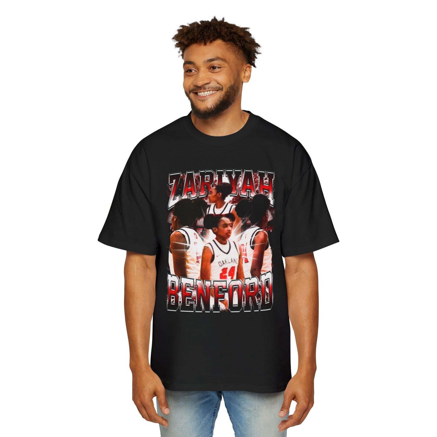 Zariyah Benford Oversized Retro Tee