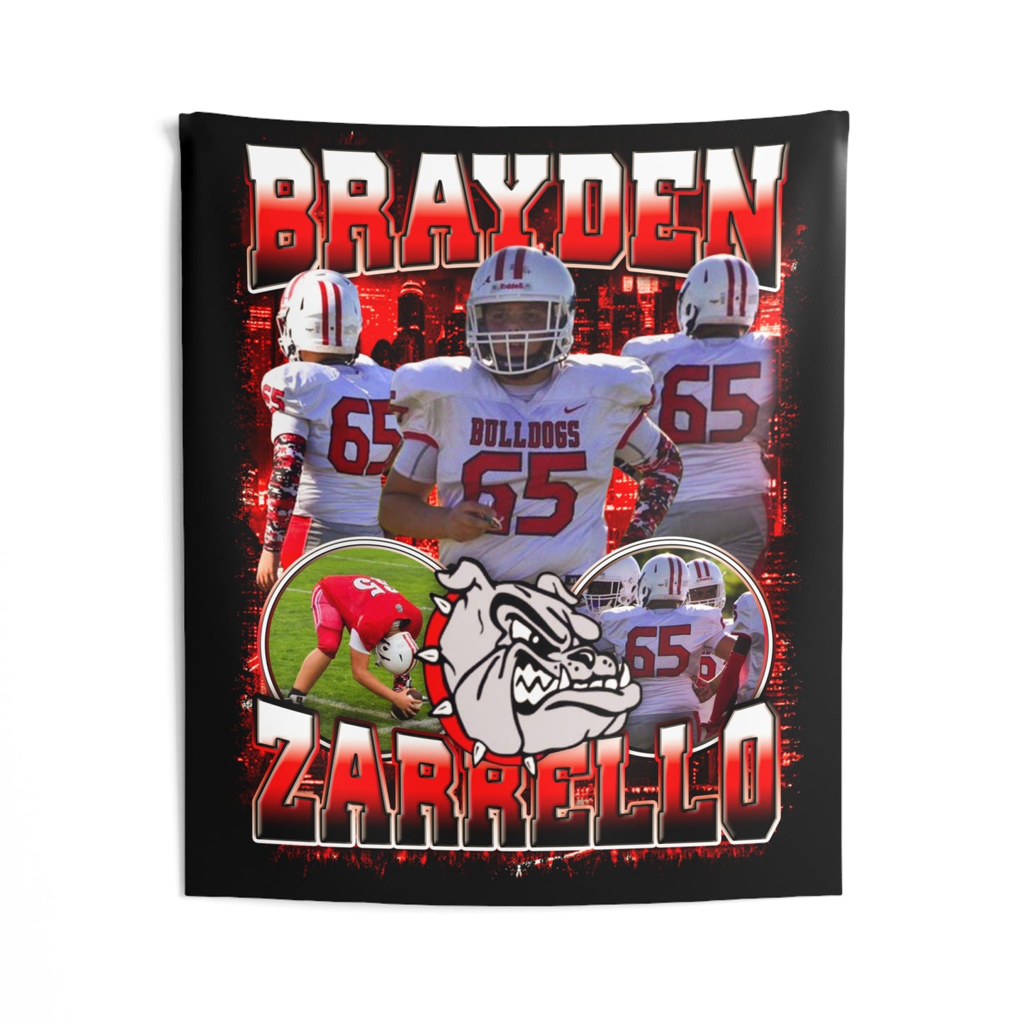 Brayden Zarrello Tapestry 50” x 60”