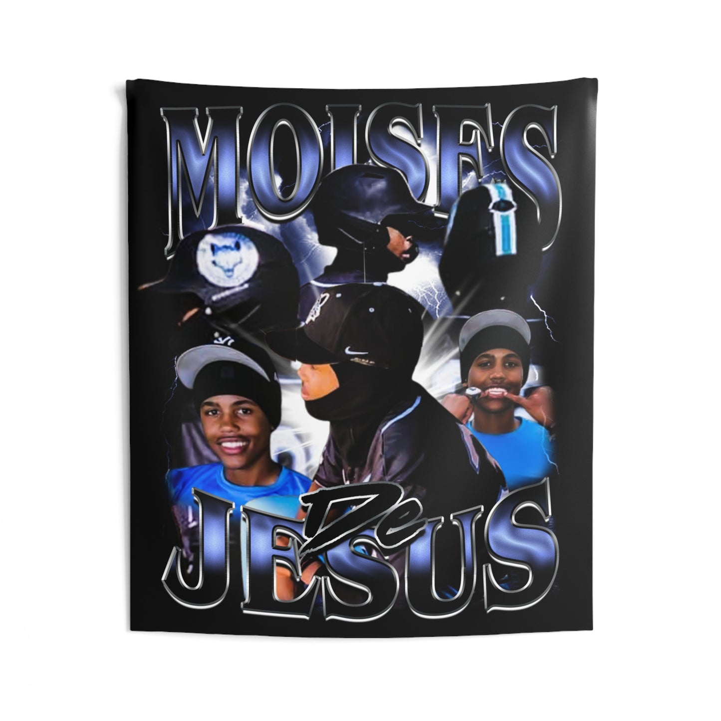 Moises De Jesus Tapestry 50” x 60”