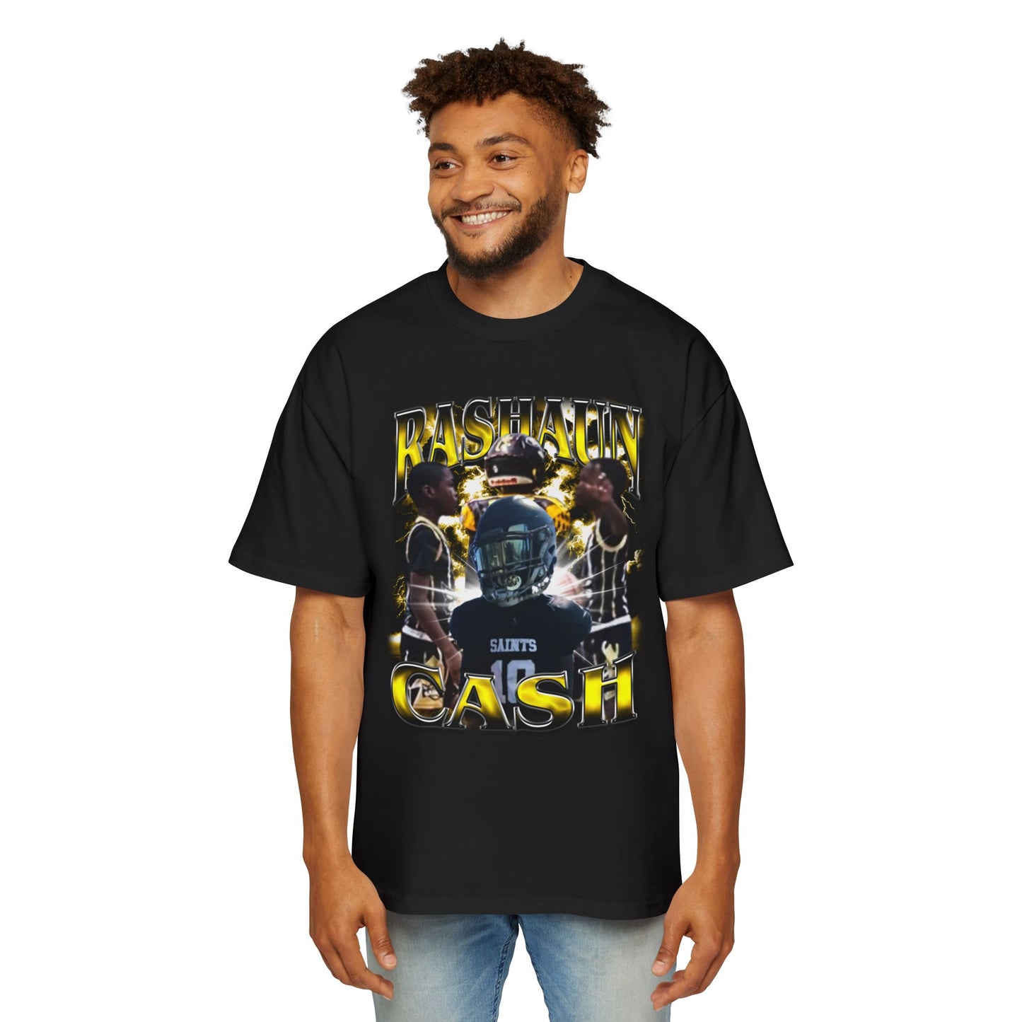 Rashaun Cash Oversized Retro Tee