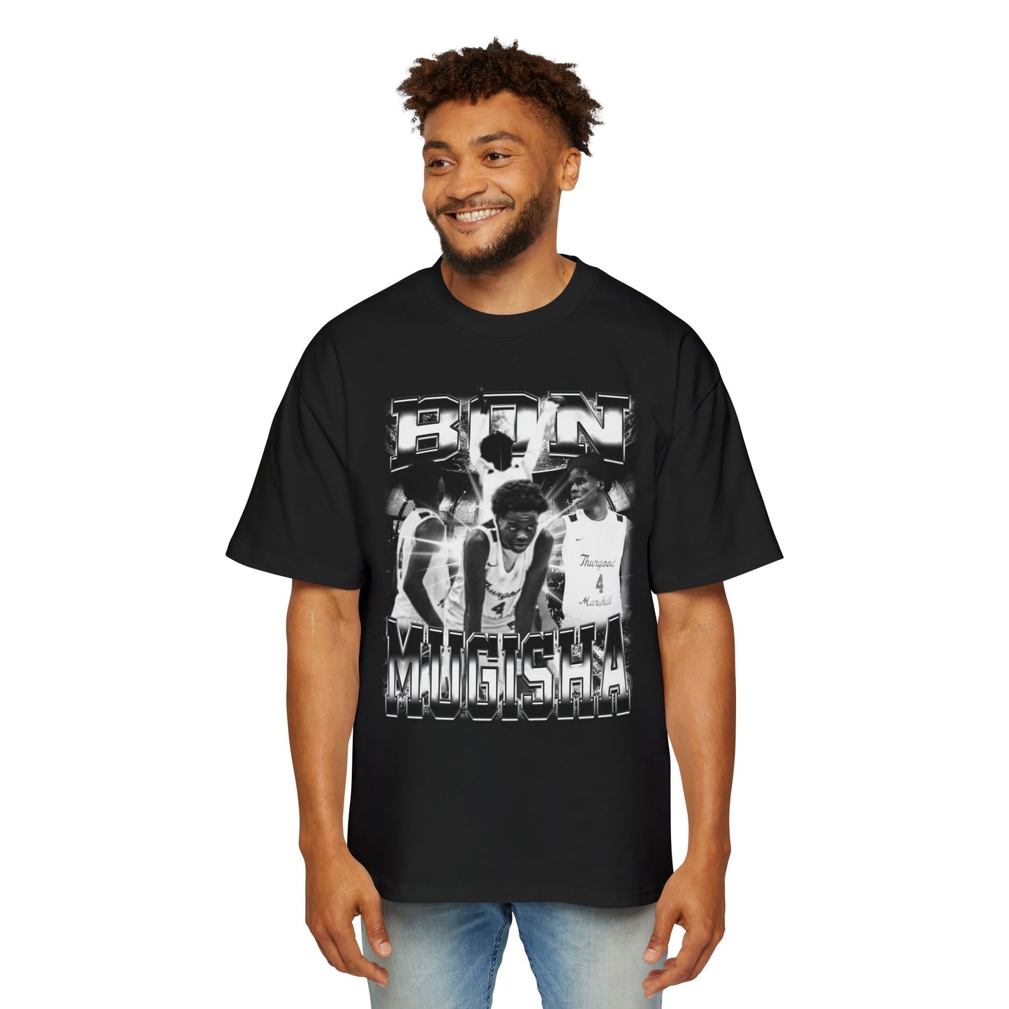 Bon Mugisha Oversized Retro Tee