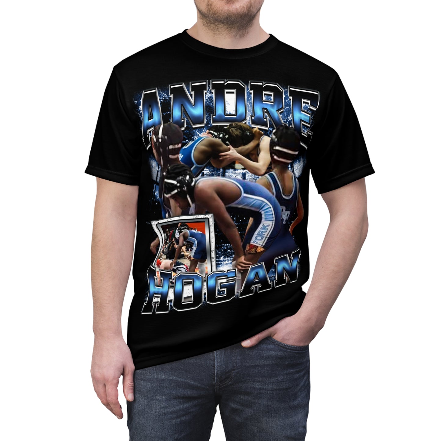 Andre Hogan Vintage Full Print Tee