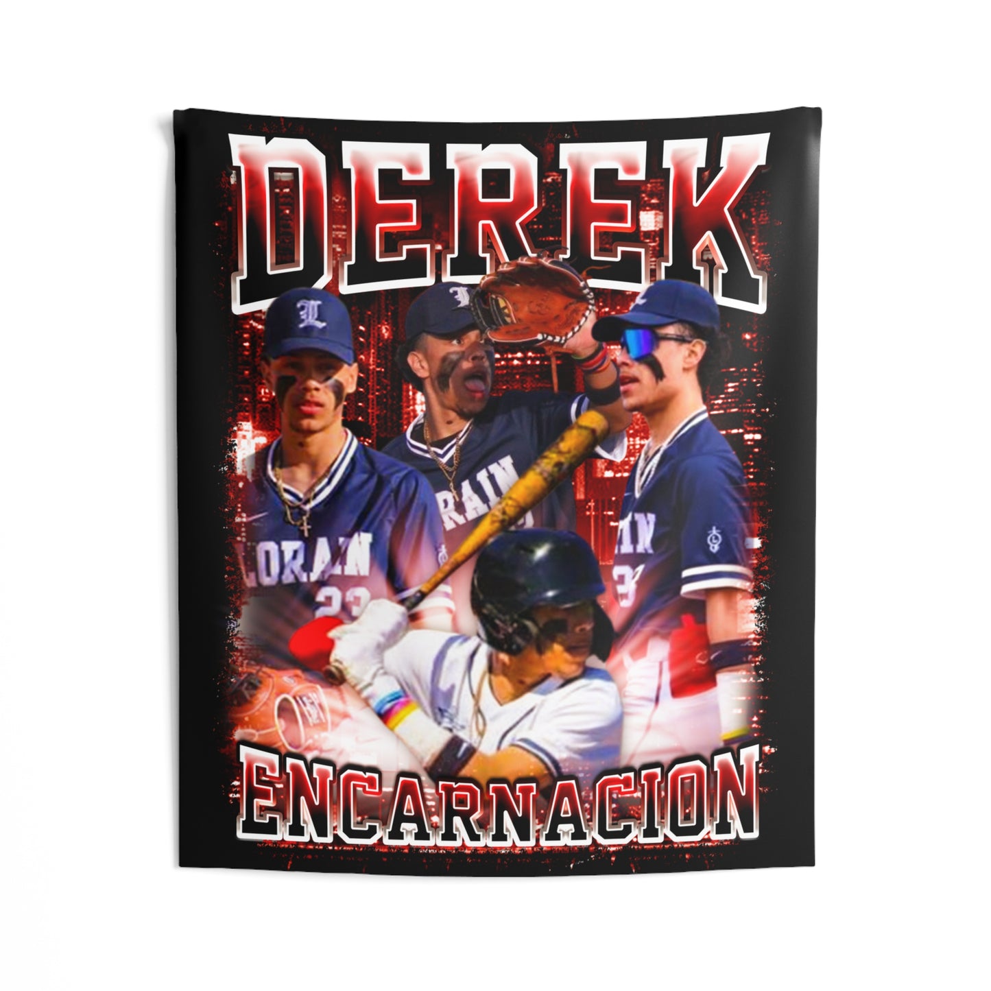 Derek Encarnacion Tapestry 50” x 60”